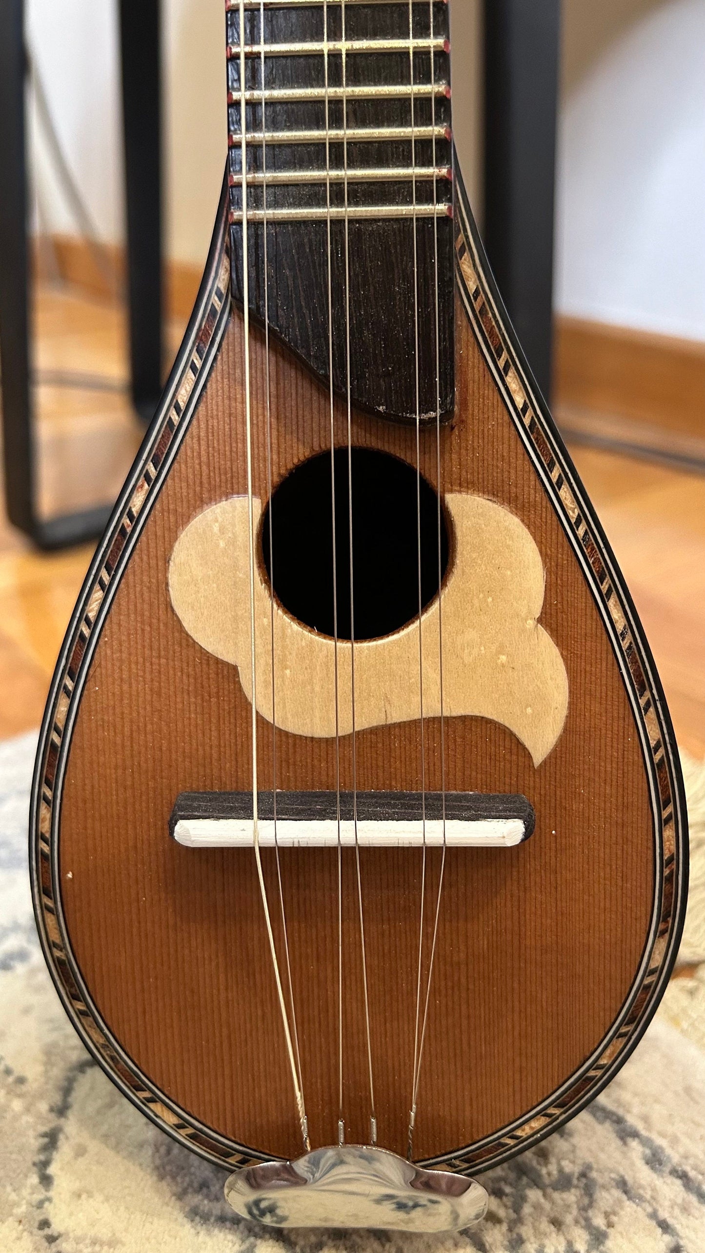 Handmade 6-String Baglamas | Greek Traditional Music Instrument for Rebetiko Music