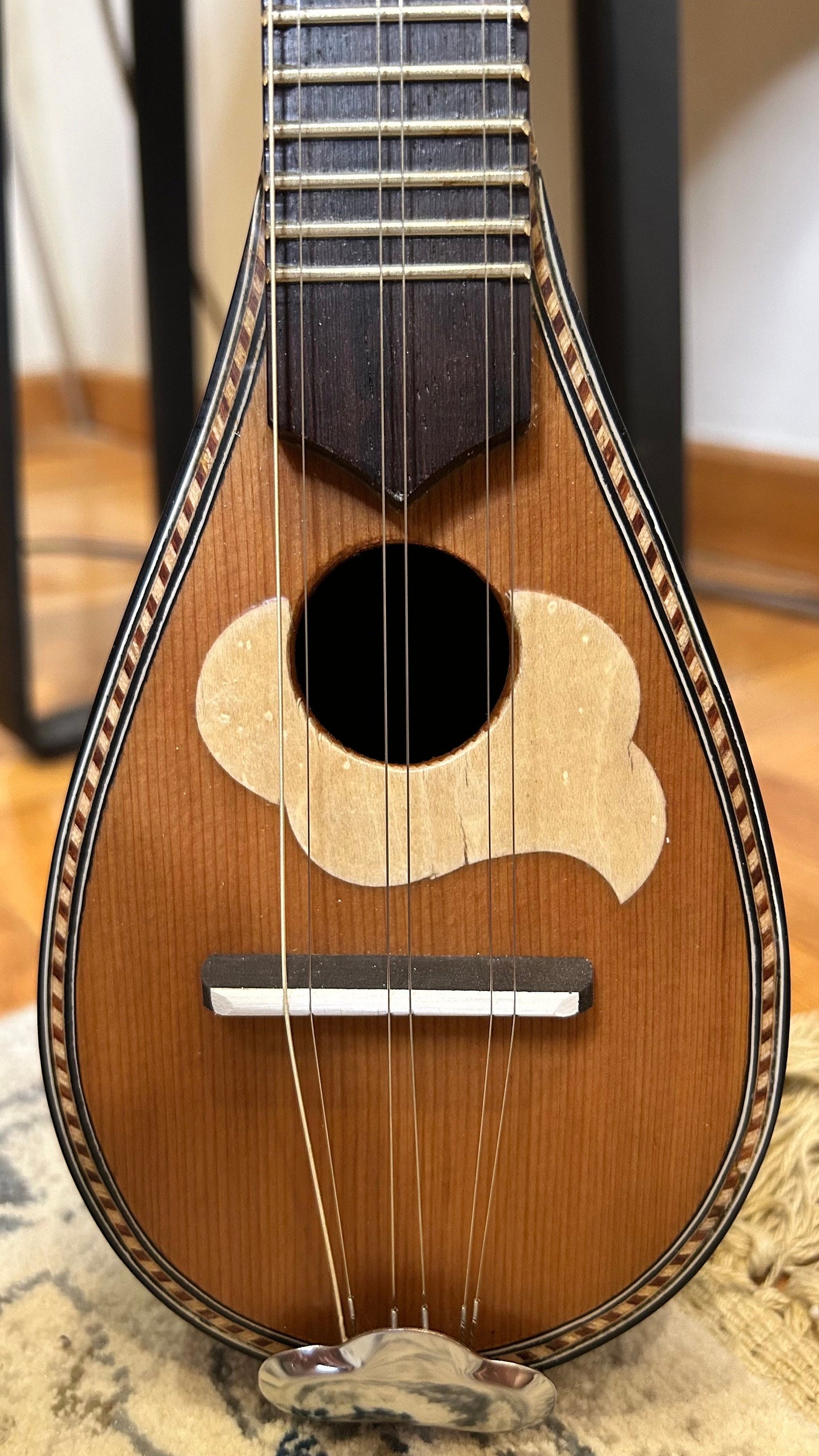 Handmade 6-String Baglamas | Greek Traditional Music Instrument for Rebetiko Music