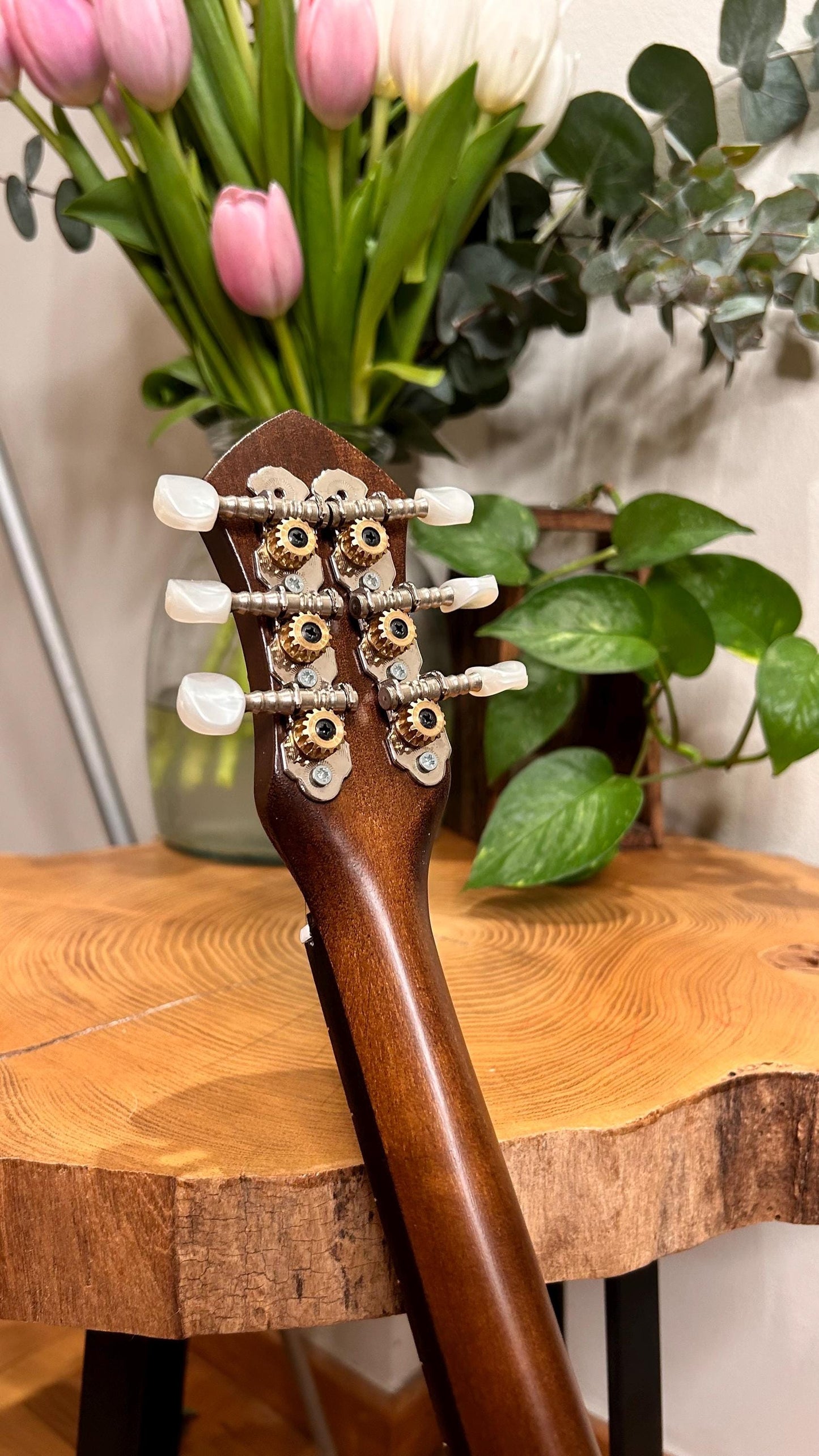 Handmade 6-String Baglamas | Greek Traditional Music Instrument for Rebetiko Music