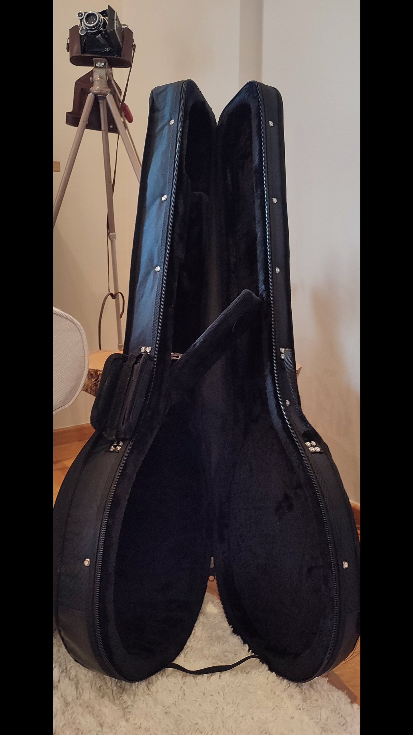 Durable Bouzouki Hard Polyfoam Case - Lightweight and Great Protection - Double Straps for Easy Carrying