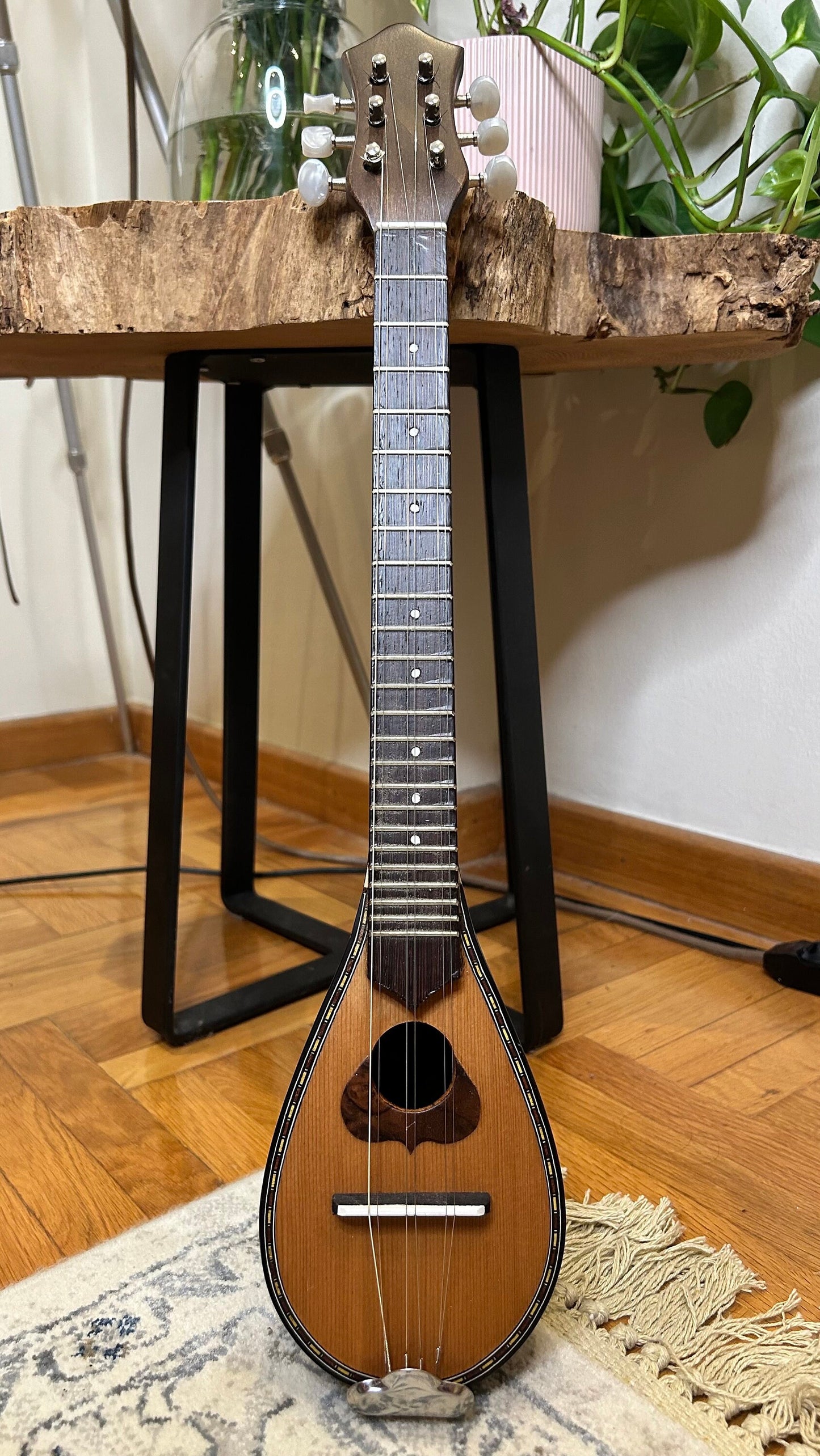 Handmade 6-String Baglamas | Greek Traditional Music Instrument for Rebetiko Music
