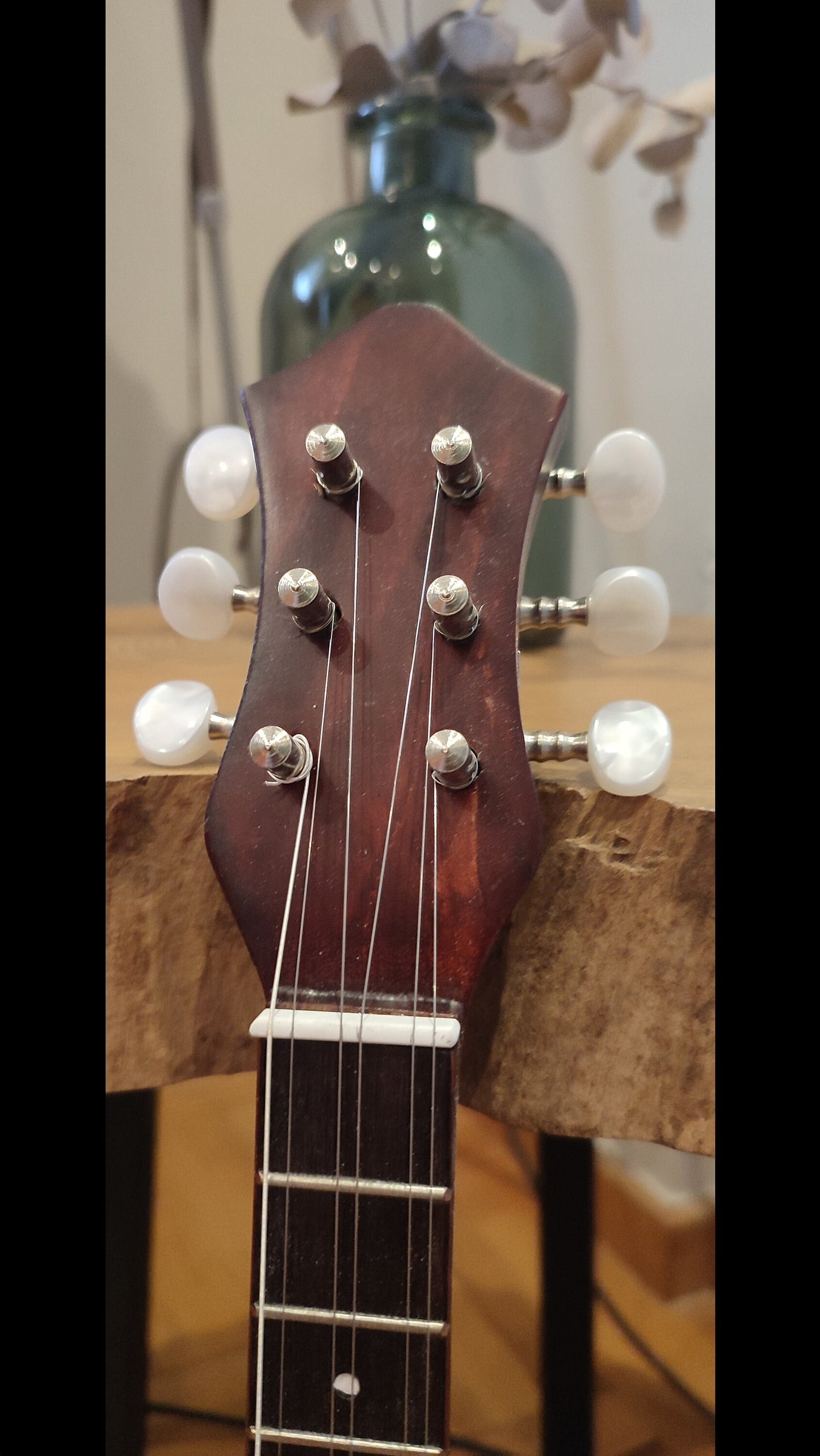 Handmade 6-String Baglamas | Greek Traditional Music Instrument for Rebetiko Music