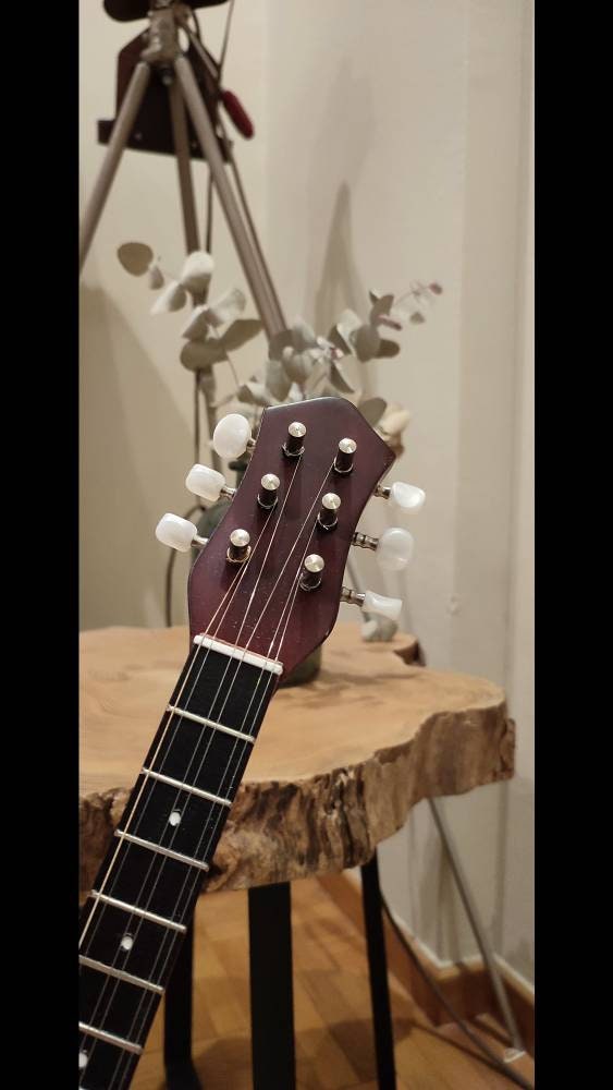 Handmade 6-String Baglamas | Greek Traditional Music Instrument for Rebetiko Music