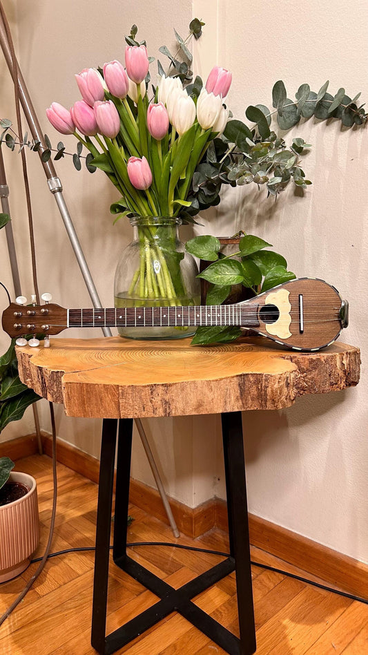 Handmade 6-String Baglamas | Greek Traditional Music Instrument for Rebetiko Music