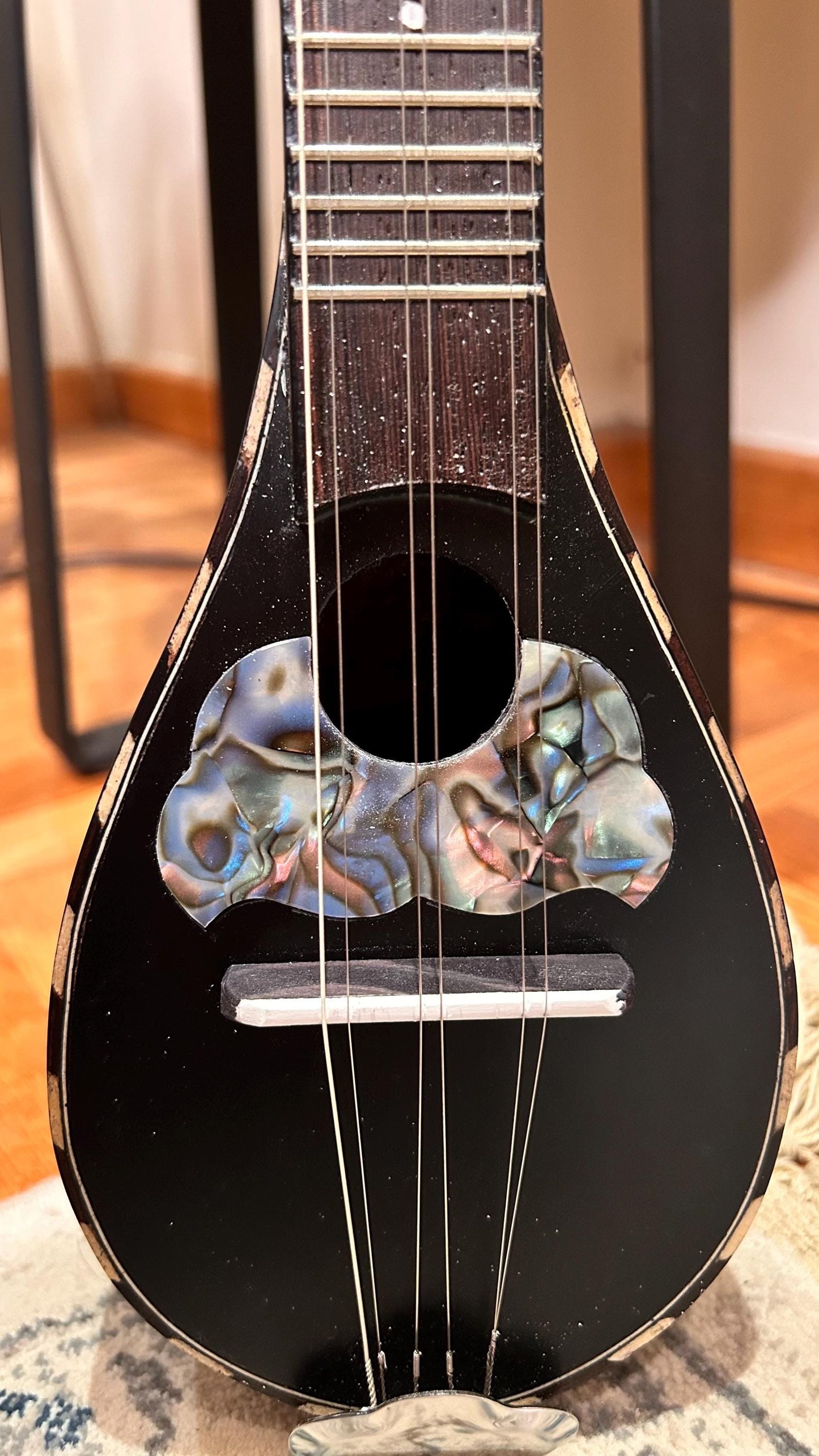 Handmade 6-String Baglamas | Greek Traditional Music Instrument for Rebetiko Music