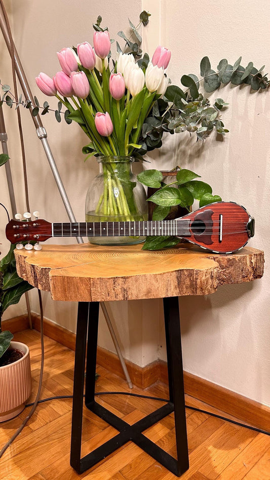 Handmade 6-String Baglamas | Greek Traditional Music Instrument for Rebetiko Music