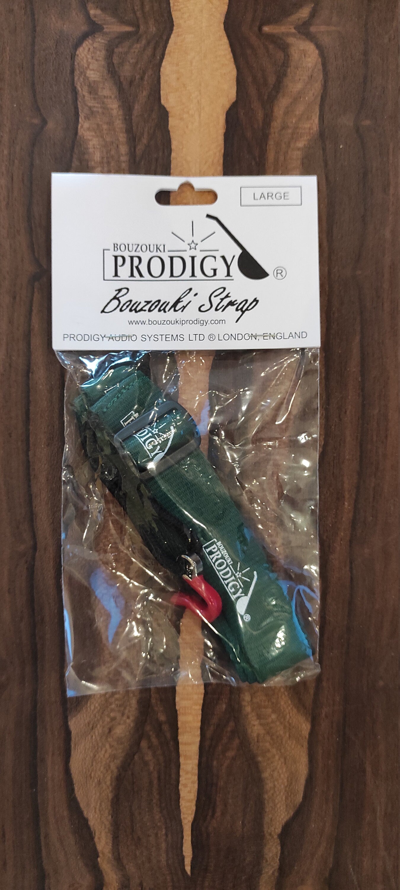 Green LARGE Prodigy Bouzouki Strap ~ Prodigy LARGE Bouzouki Strap Green ~ Prodigy Straps
