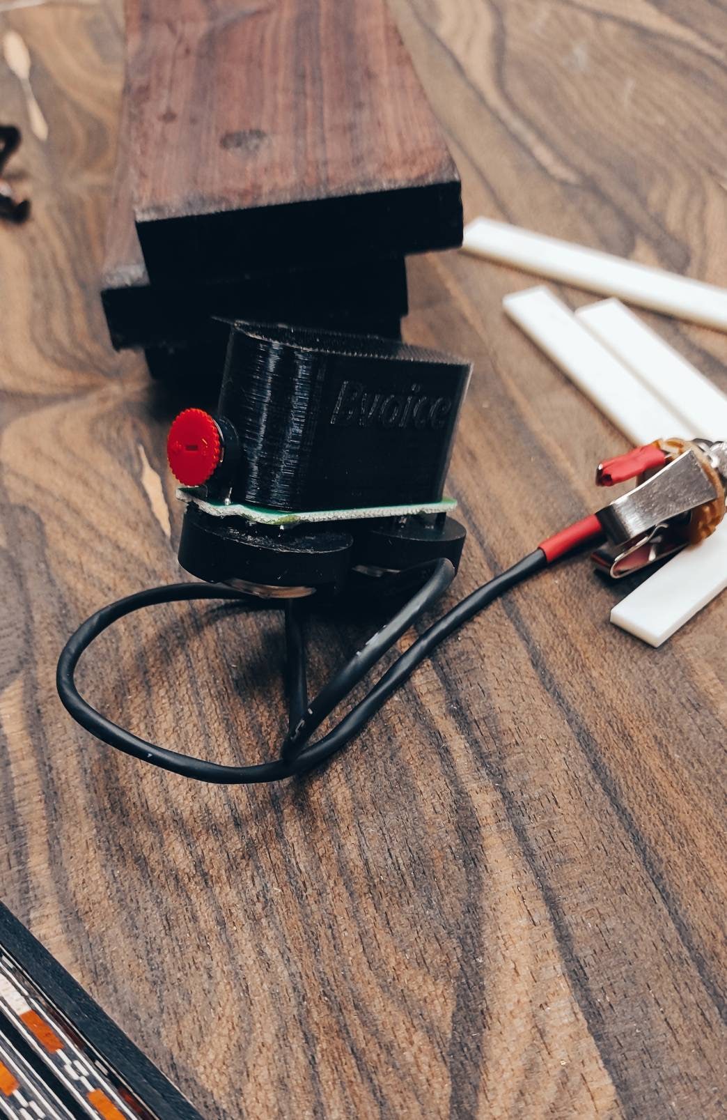 B-Voice ~ Bouzouki Active Pickup ~ The "Active - Black " model ~Active 6String & 8String Bouzouki Pick-up ~