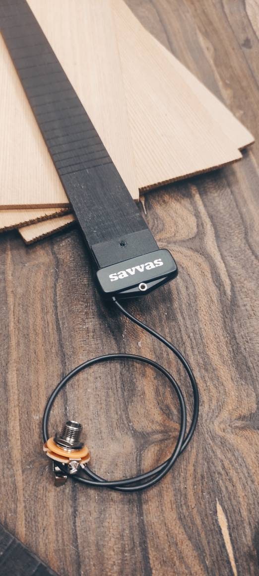 SAVVAS ~ Baglamas Passive Pickup ~ The "Black" model ~ Classic Tone Baglama Pick-up ~