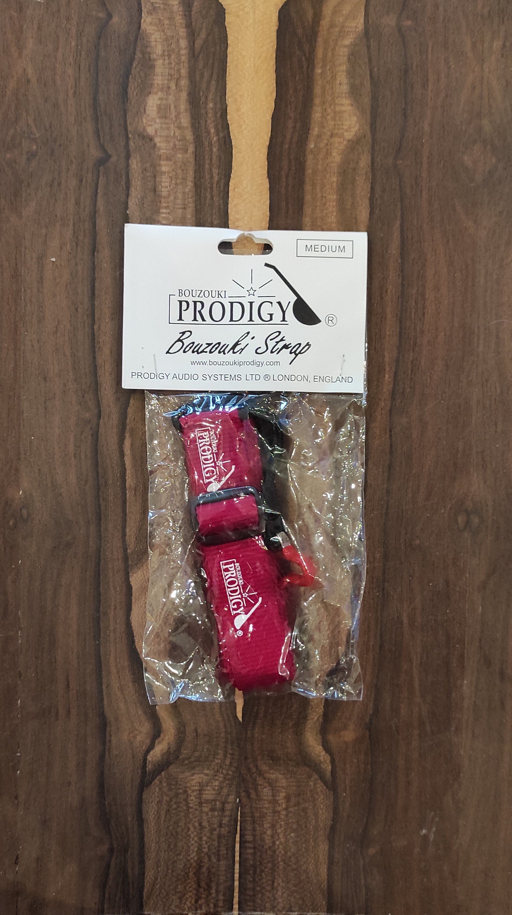 Red MEDIUM Prodigy Bouzouki Strap ~ Prodigy MEDIUM Bouzouki Strap Red ~ Prodigy Straps