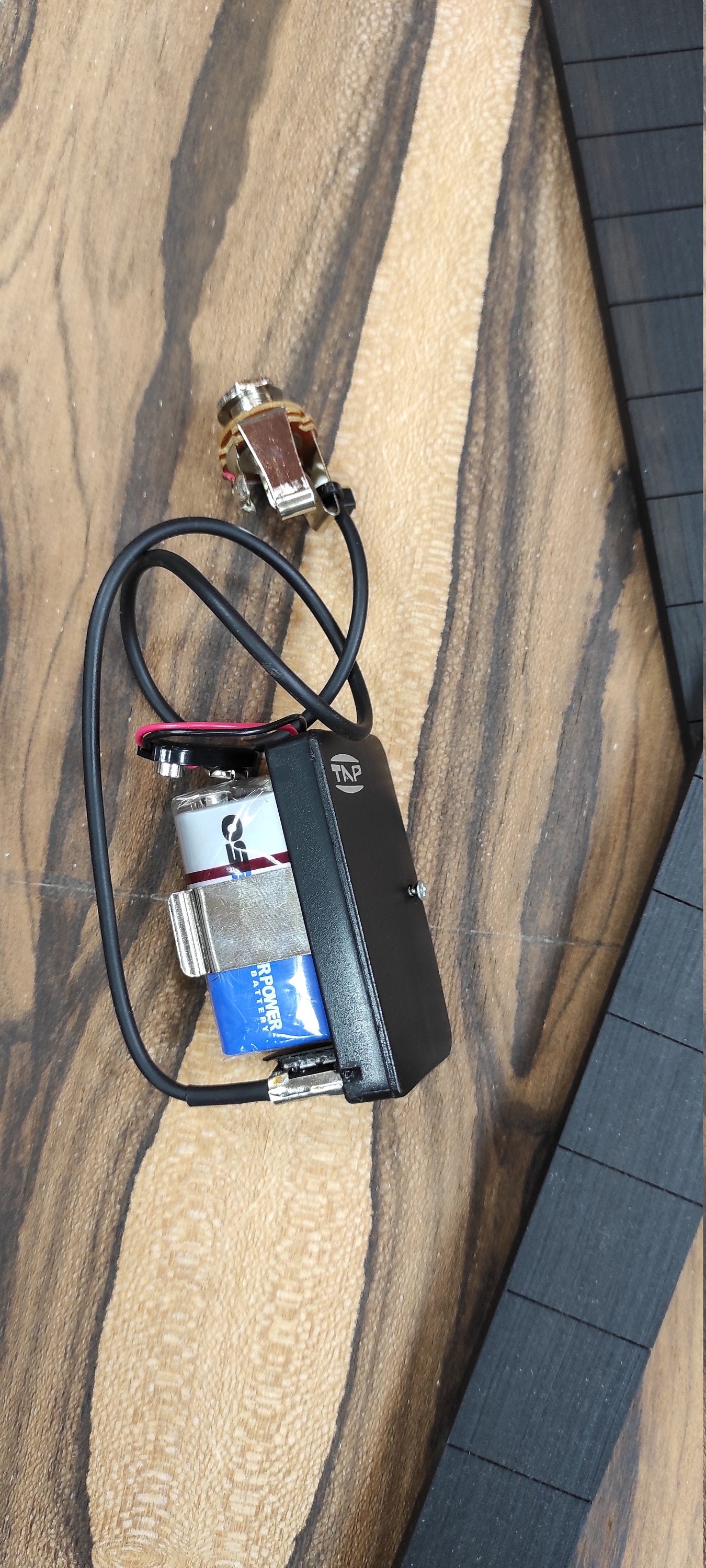 TAP ~ Bouzouki Active Pickup ~ The "BAT-9" model ~ Active 6string & 8String Bouzouki Pick-up ~