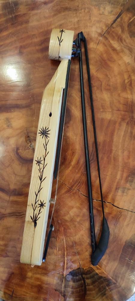 Lyra of Pontos ~ Kapan Pontiaki Lyra ~ Kemenche ~ Handmade Traditional Greek Lyra of Pontos ~ Handmade Lyra's bow