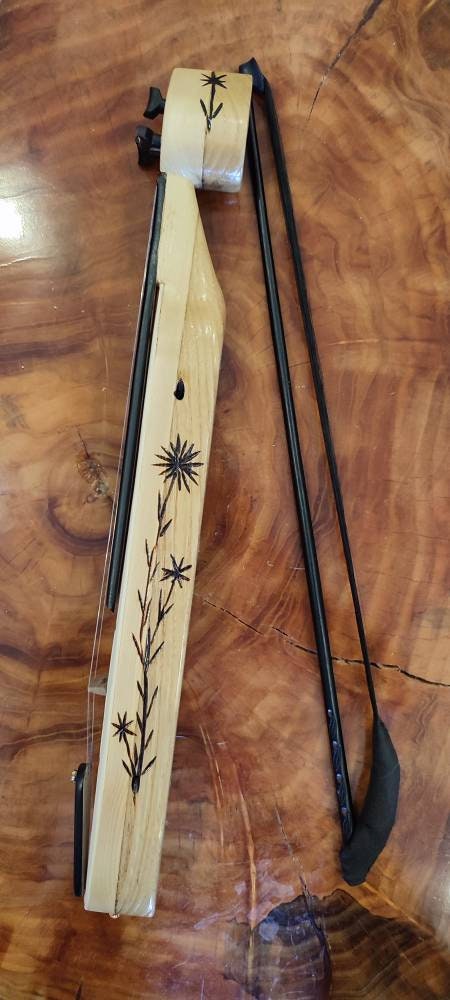 Lyra of Pontos ~ Kapan Pontiaki Lyra ~ Kemenche ~ Handmade Traditional Greek Lyra of Pontos ~ Handmade Lyra's bow