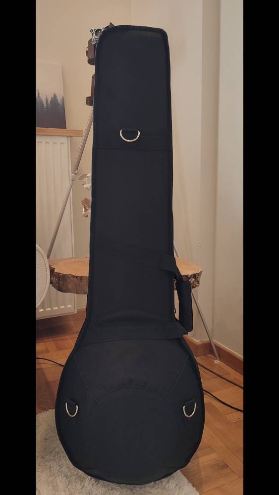 Bouzouki Hard Polyfoam Case - Dolphin - Lightweight & Durable with Double Straps for Easy Carrying