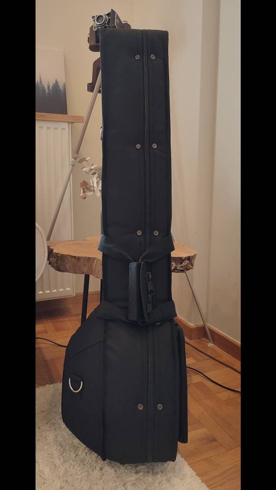 Bouzouki Hard Polyfoam Case - Dolphin - Lightweight & Durable with Double Straps for Easy Carrying