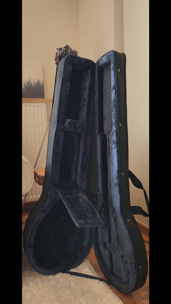 Bouzouki Hard Polyfoam Case - Dolphin - Lightweight & Durable with Double Straps for Easy Carrying