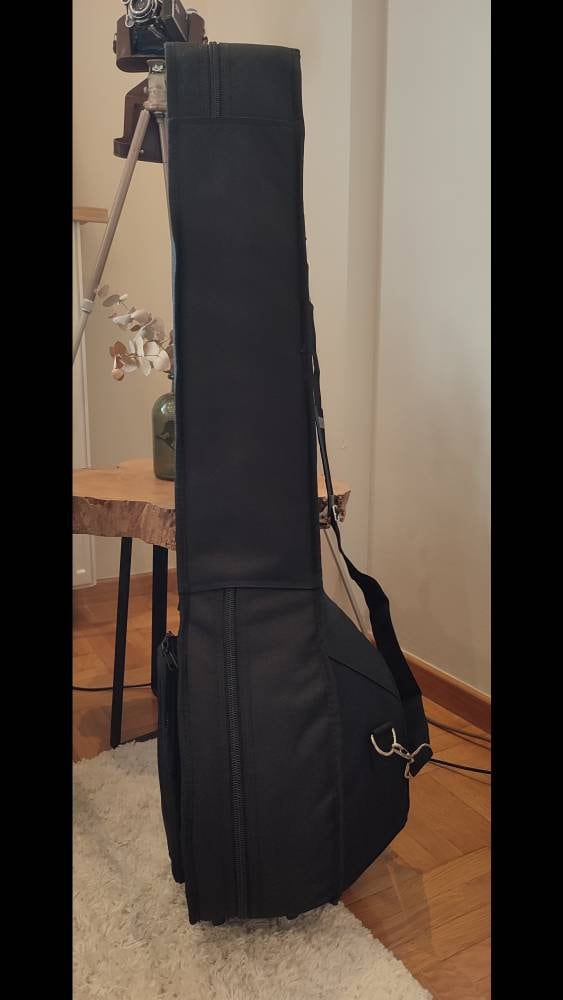 Bouzouki Hard Polyfoam Case - Dolphin - Lightweight & Durable with Double Straps for Easy Carrying