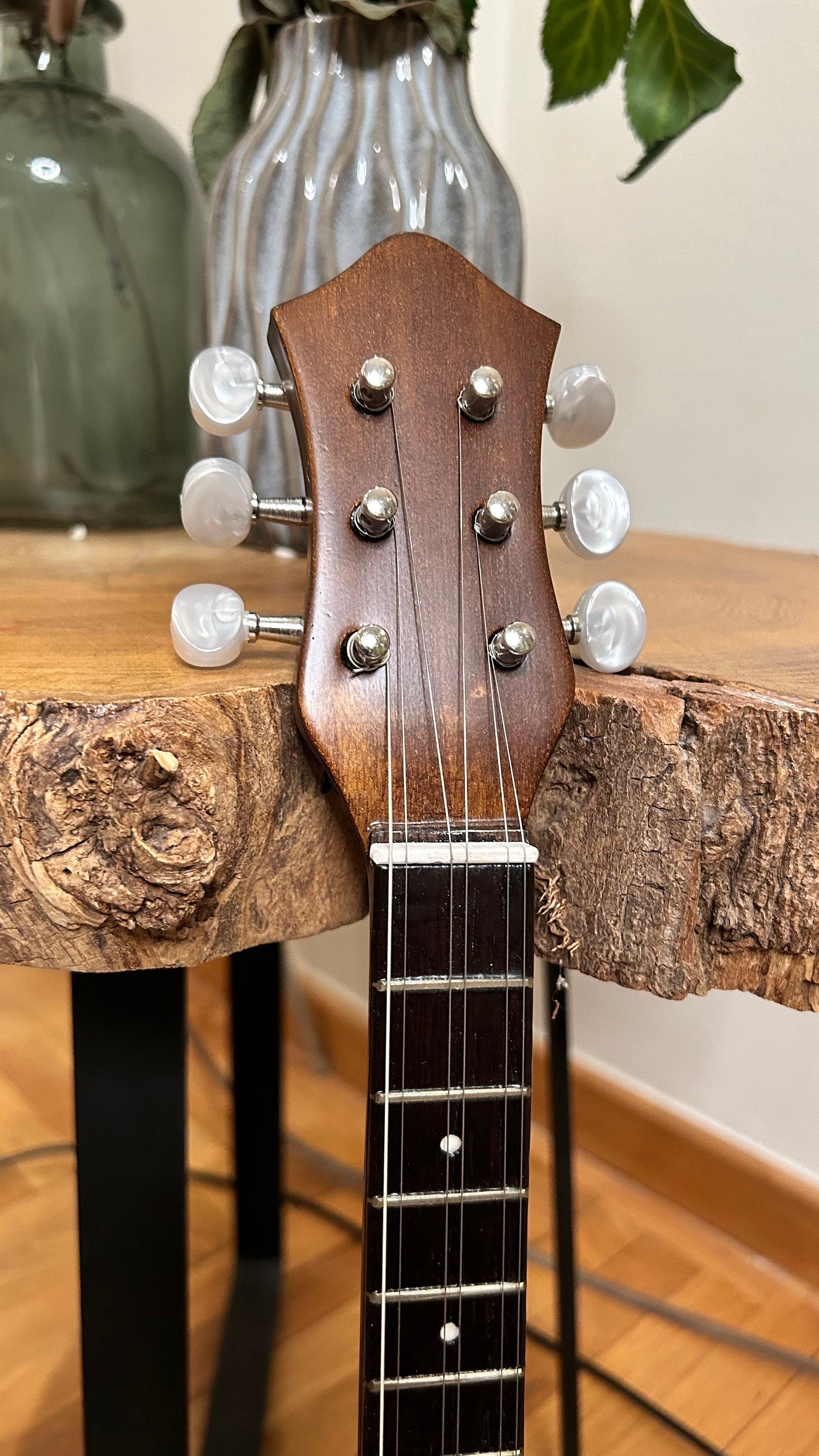 Handmade 6-String Baglamas | Greek Traditional Music Instrument for Rebetiko Music