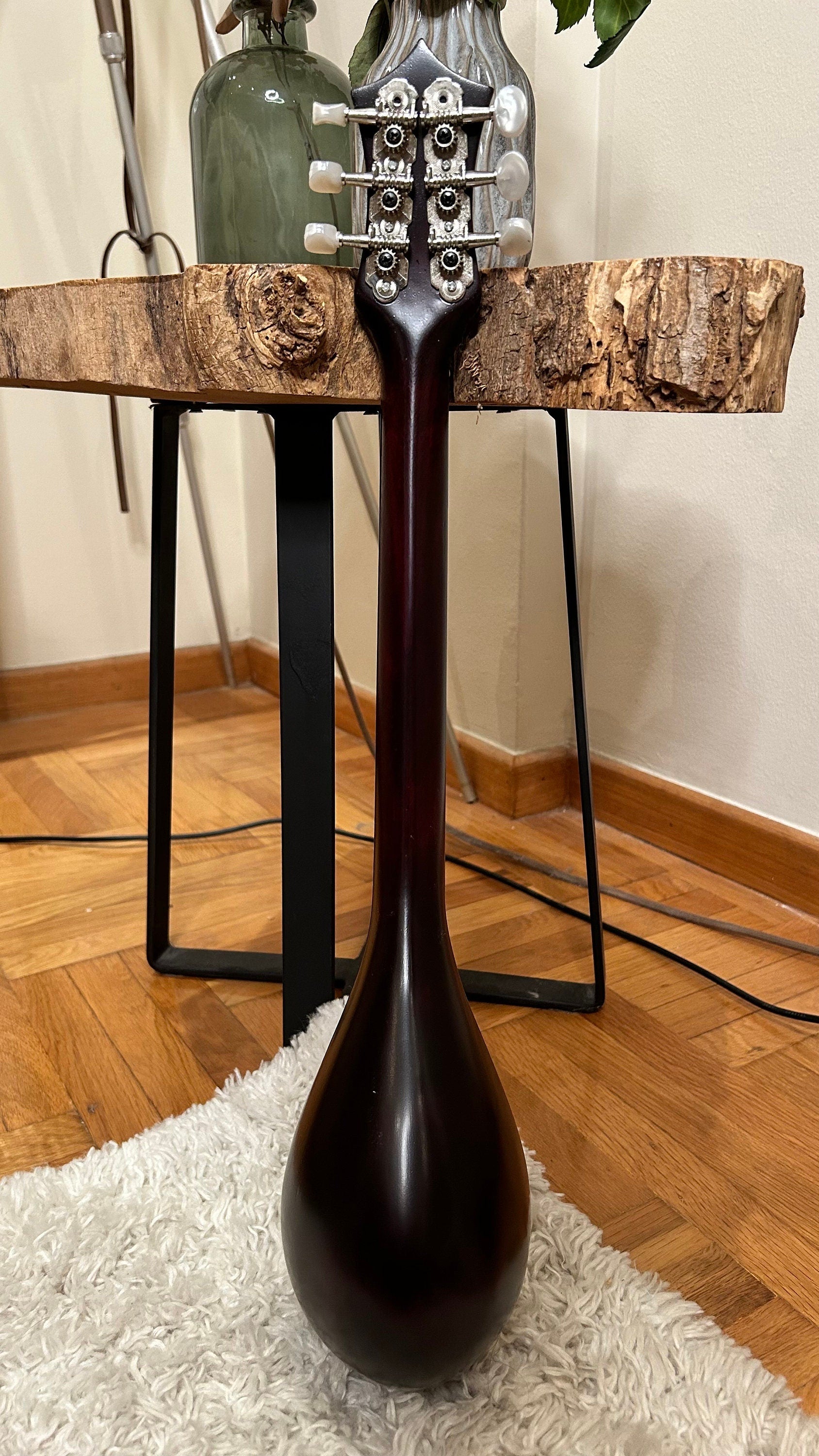 Handmade 6-String Baglamas | Greek Traditional Music Instrument for Rebetiko Music