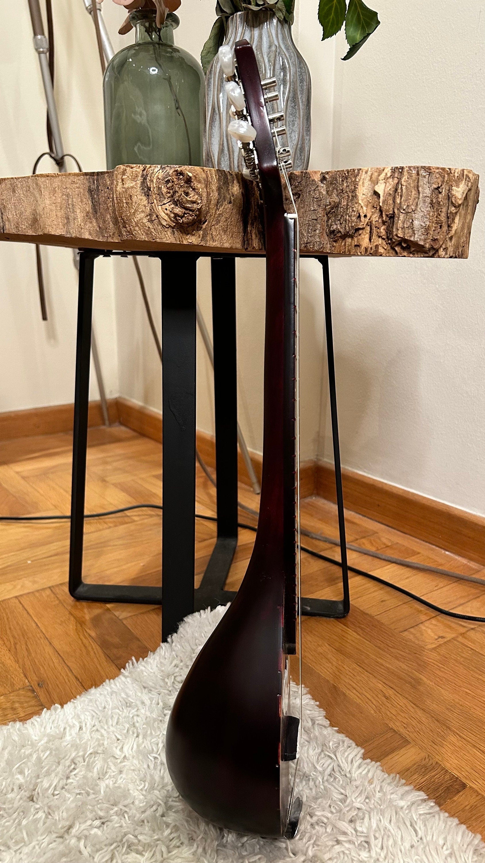 Handmade 6-String Baglamas | Greek Traditional Music Instrument for Rebetiko Music