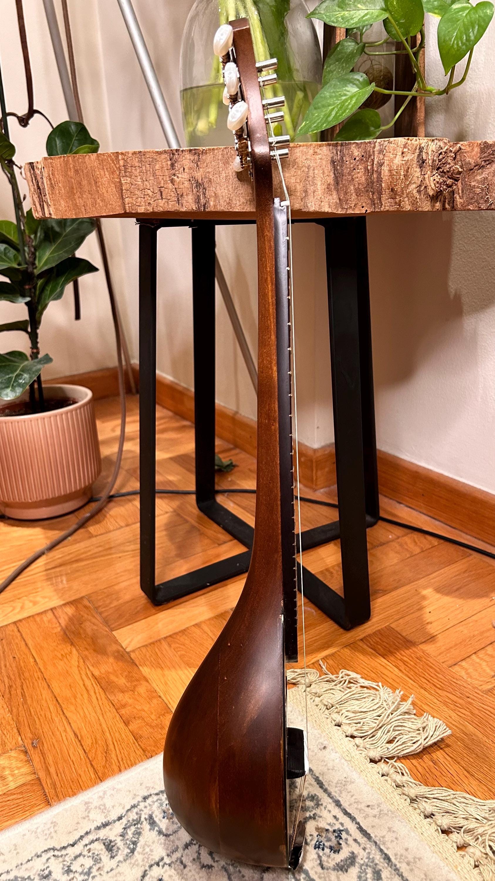 Handmade 6-String Baglamas | Greek Traditional Music Instrument for Rebetiko Music