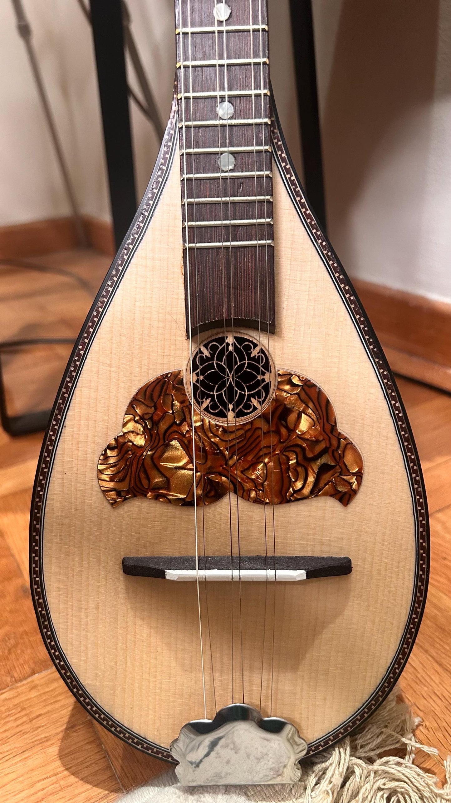 Tzouras ~ Greek traditional Music Instrument [ Handmade Tzouras ] ~ 6string Tzouras ~ Rebetiko music instrument ~