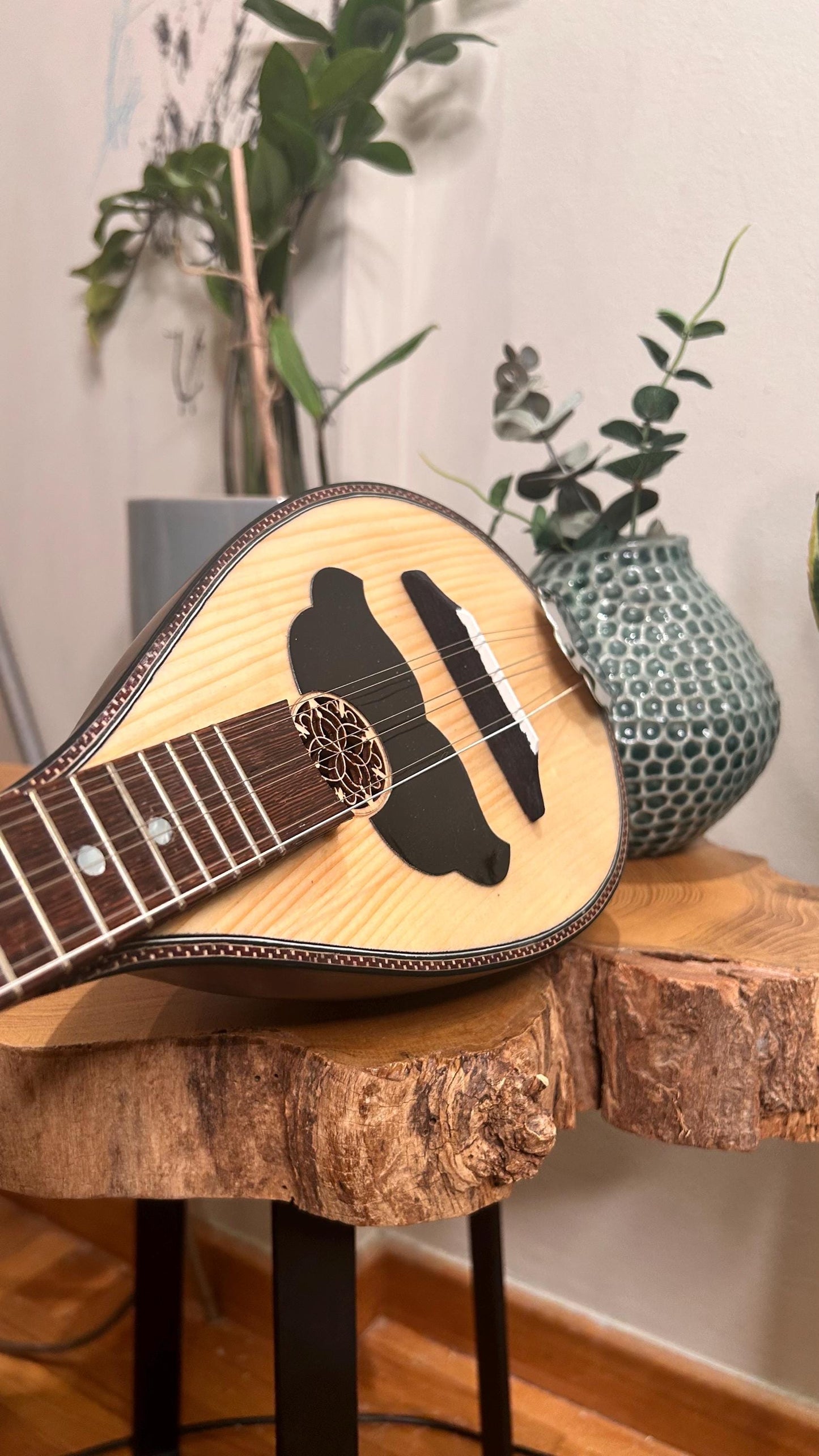 Tzouras ~ Greek traditional Music Instrument [ Handmade Tzouras ] ~ 6string Tzouras ~ Rebetiko music instrument ~