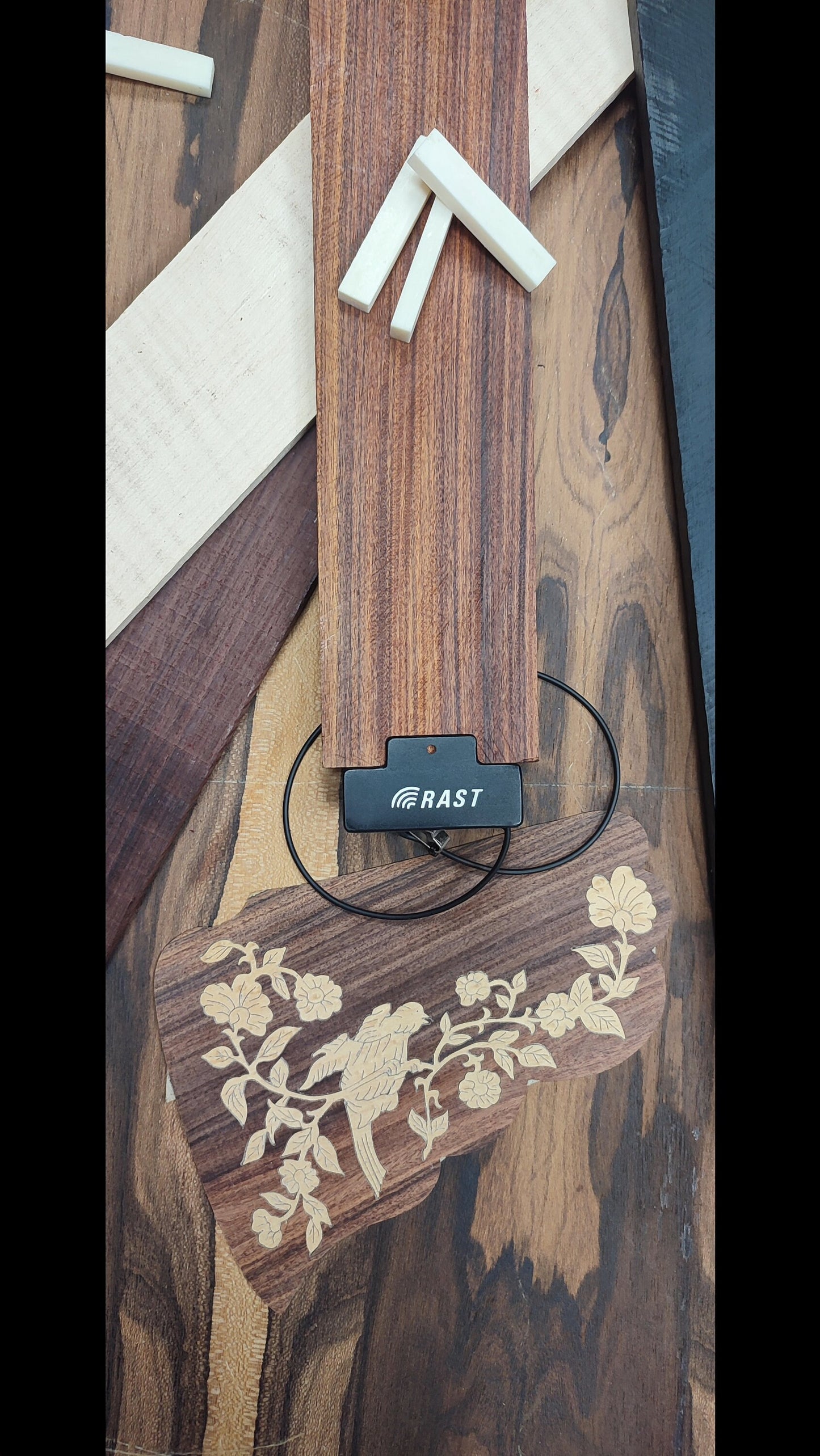 TAP ~ Bouzouki Passive Pickup ~ The "RAST" model ~ Passive 6string & 8String Bouzouki Pick-up ~