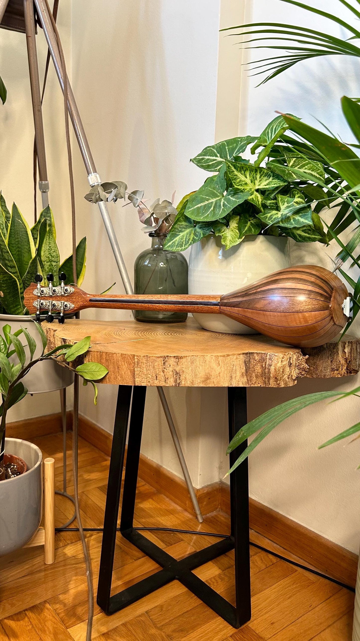 Professional Baglamas ~ [Handmade Custom Professional Baglamas] Greek traditional Music Instrument ~ 6string Baglamas ~ Rebetiko music ~