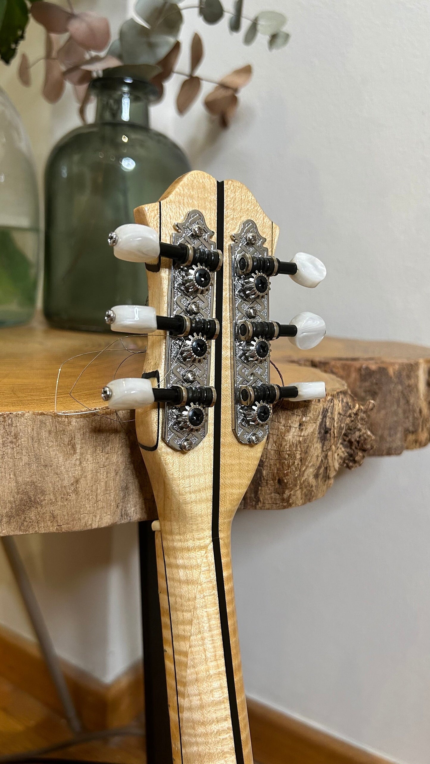 Professional Baglamas ~ [Handmade Custom Professional Baglamas] Greek traditional Music Instrument ~ 6string Baglamas ~ Rebetiko music ~