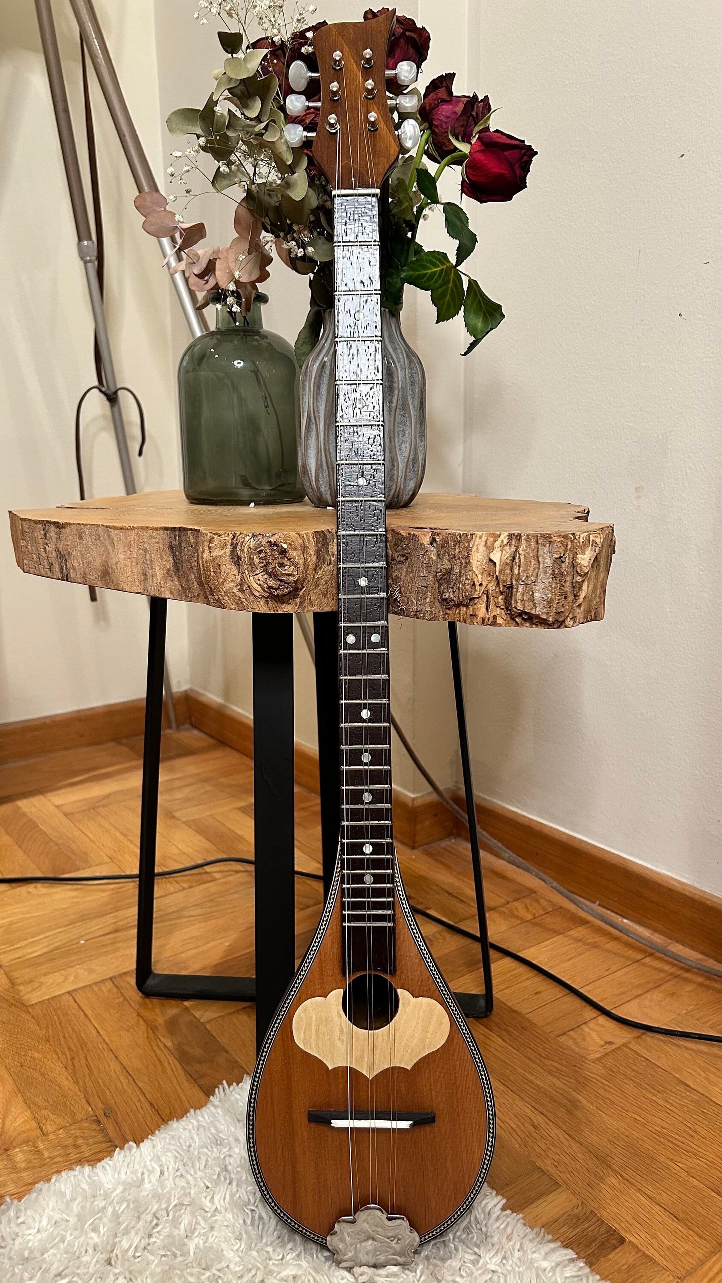Tzouras ~ Greek traditional Music Instrument [ Handmade Tzouras ] ~ 6string Tzouras ~ Rebetiko music instrument ~