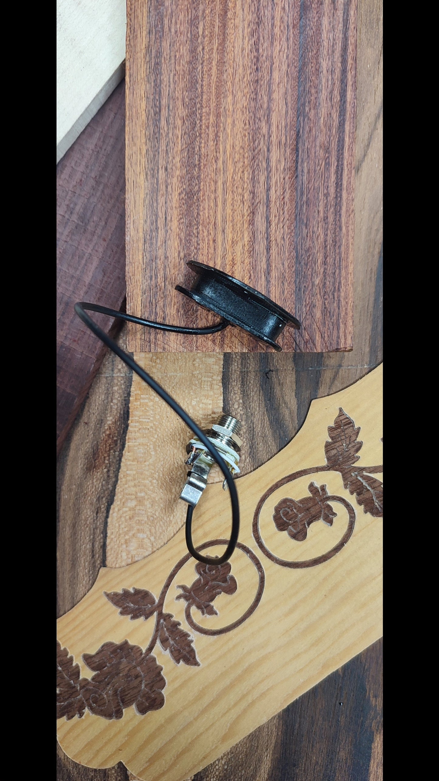 TAP ~ Baglamas Passive Pickup ~ The "BP-H" model ~ Single Coil Classic Baglama Pick-up ~