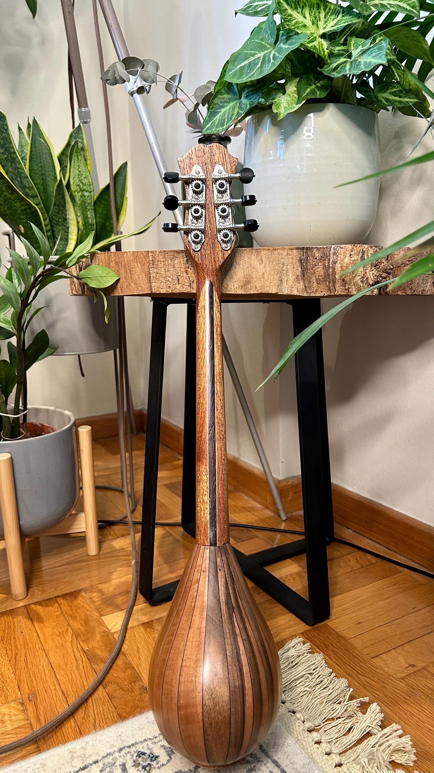 Professional Baglamas ~ [Handmade Custom Professional Baglamas] Greek traditional Music Instrument ~ 6string Baglamas ~ Rebetiko music ~