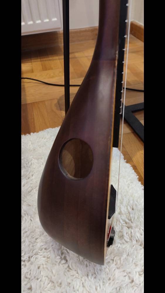 Custom Tzouras , Bulgari lookalike / Side Soundhole ~ Greek traditional Music Instrument [ Handmade Tzouras ] ~ Rebetiko music instrument ~