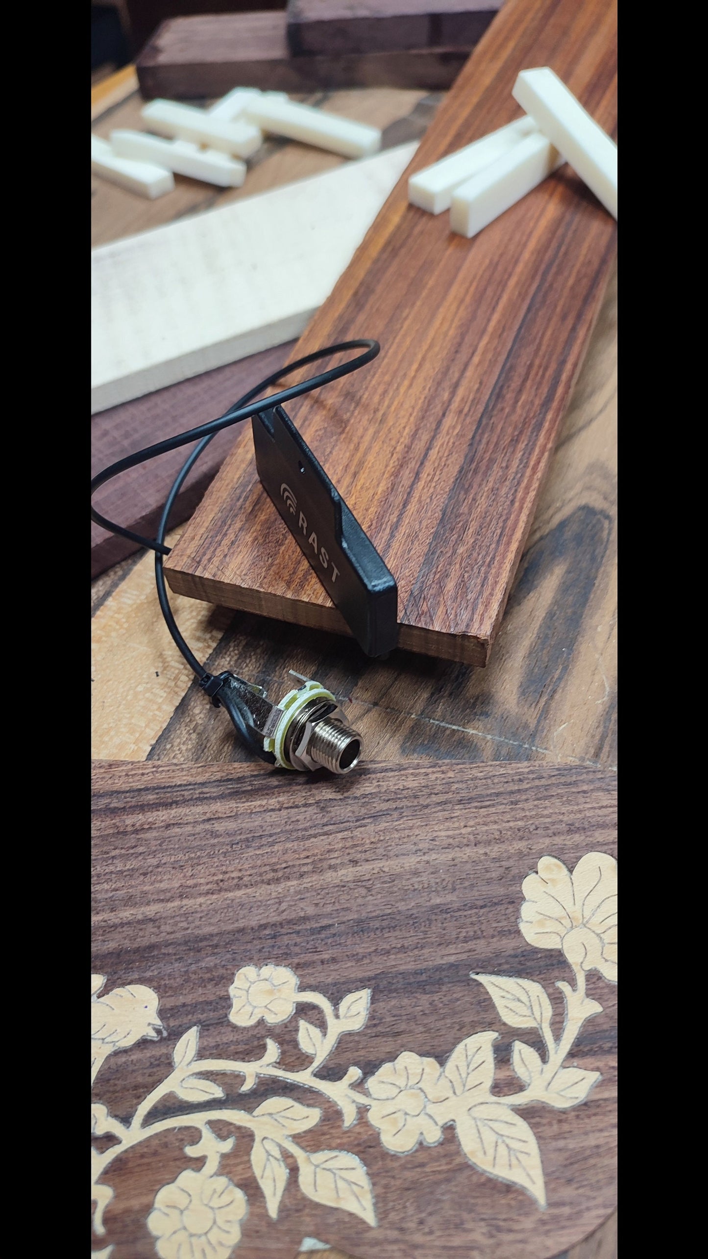 TAP ~ Bouzouki Passive Pickup ~ The "RAST" model ~ Passive 6string & 8String Bouzouki Pick-up ~