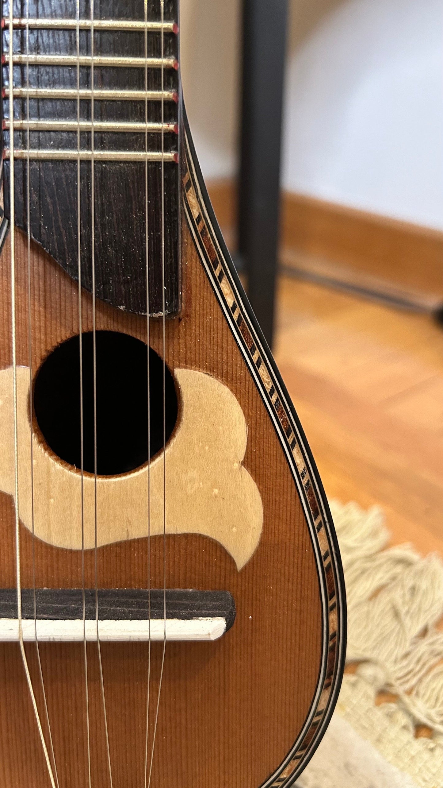 Handmade 6-String Baglamas | Greek Traditional Music Instrument for Rebetiko Music