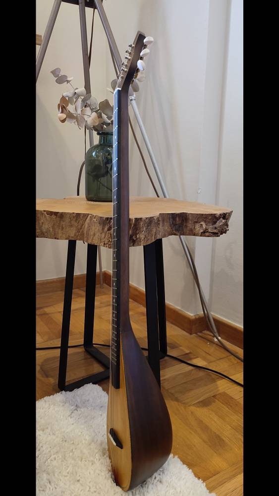 Custom Tzouras , Bulgari lookalike / Side Soundhole ~ Greek traditional Music Instrument [ Handmade Tzouras ] ~ Rebetiko music instrument ~
