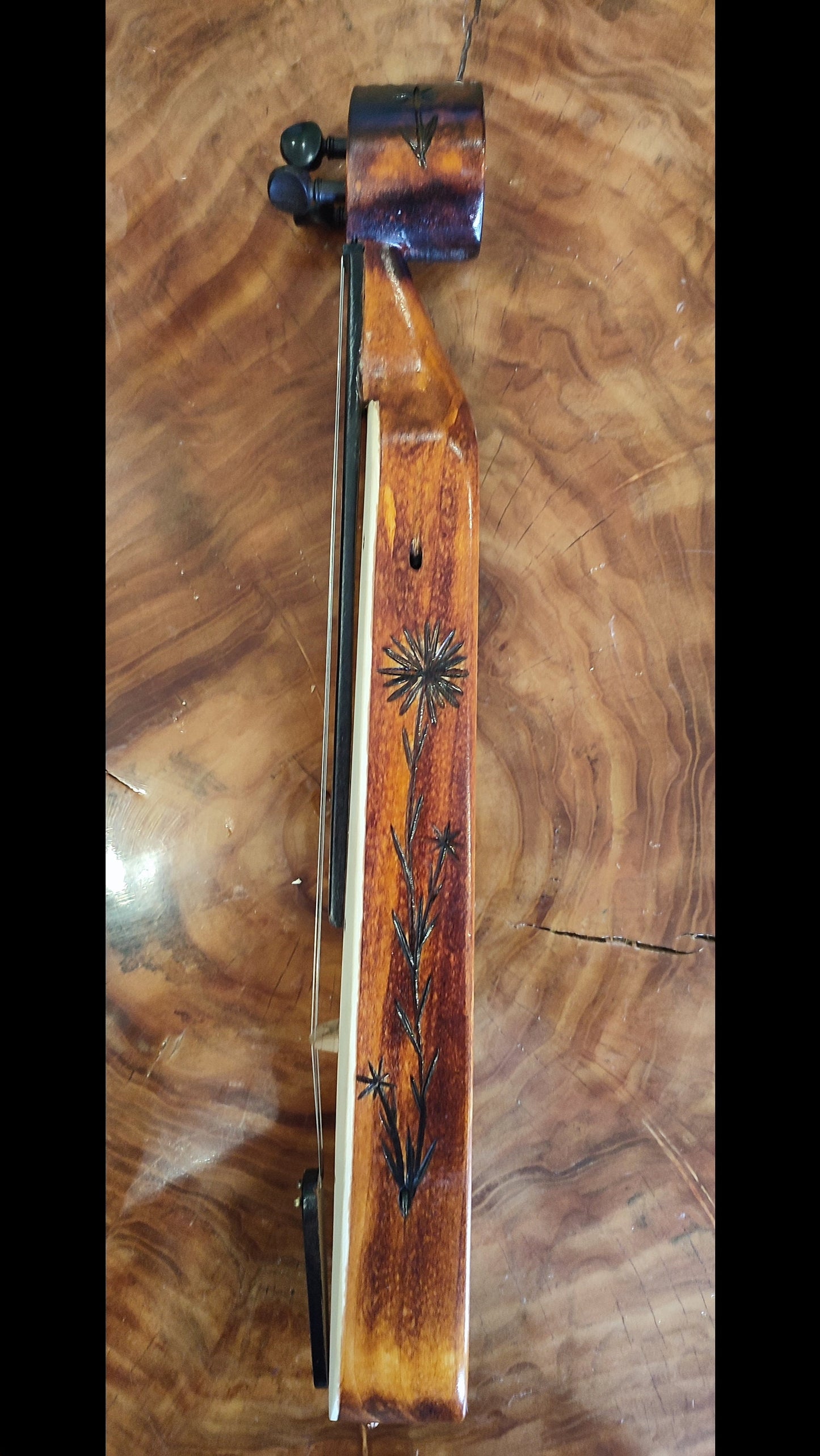 Lyra of Pontos ~ Pontiaki Lyra ~ Handmade Traditional Greek Lyra of Pontos ~ Handmade Lyra's bow