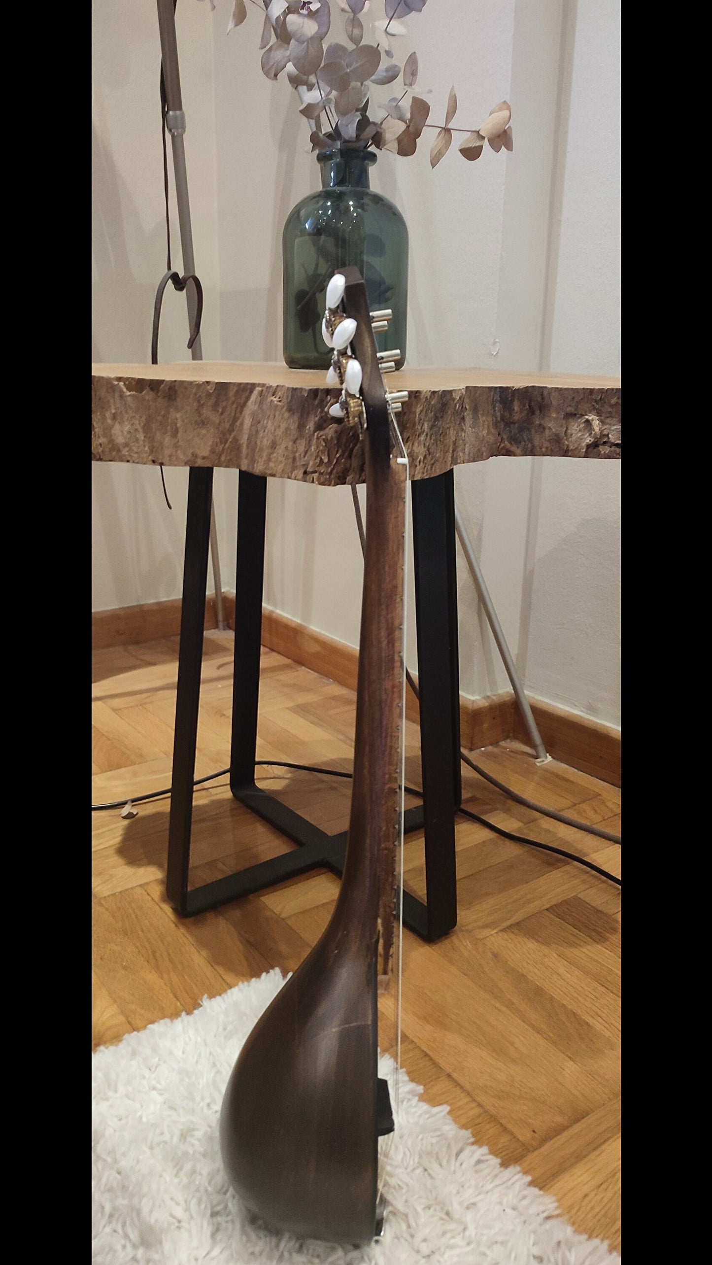 Handmade 6-String Baglamas | Greek Traditional Music Instrument for Rebetiko Music