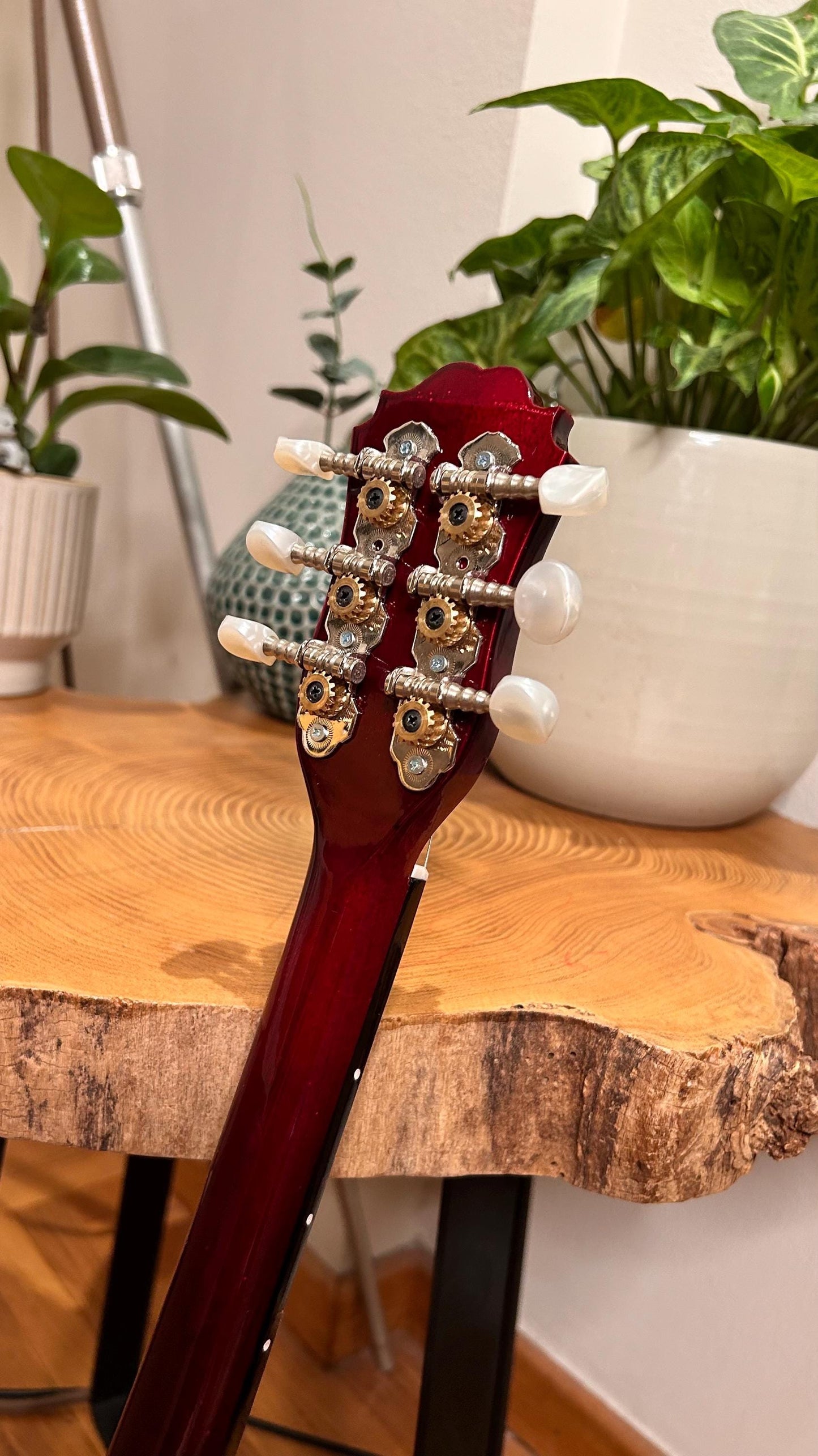 Premium Handmade 6-String Baglamas | Greek Traditional Music Instrument for Rebetiko Music