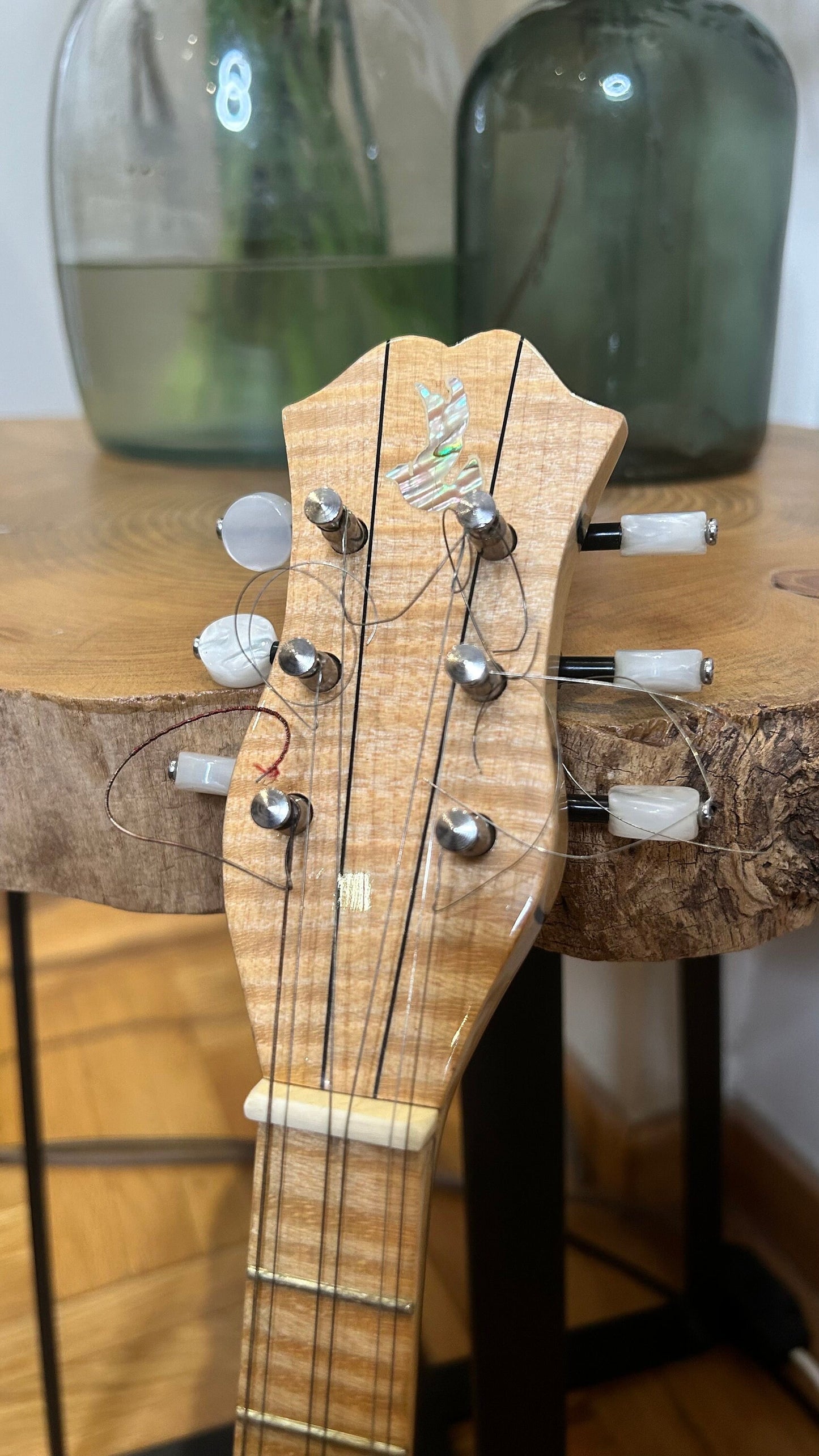 Professional Baglamas ~ [Handmade Custom Professional Baglamas] Greek traditional Music Instrument ~ 6string Baglamas ~ Rebetiko music ~