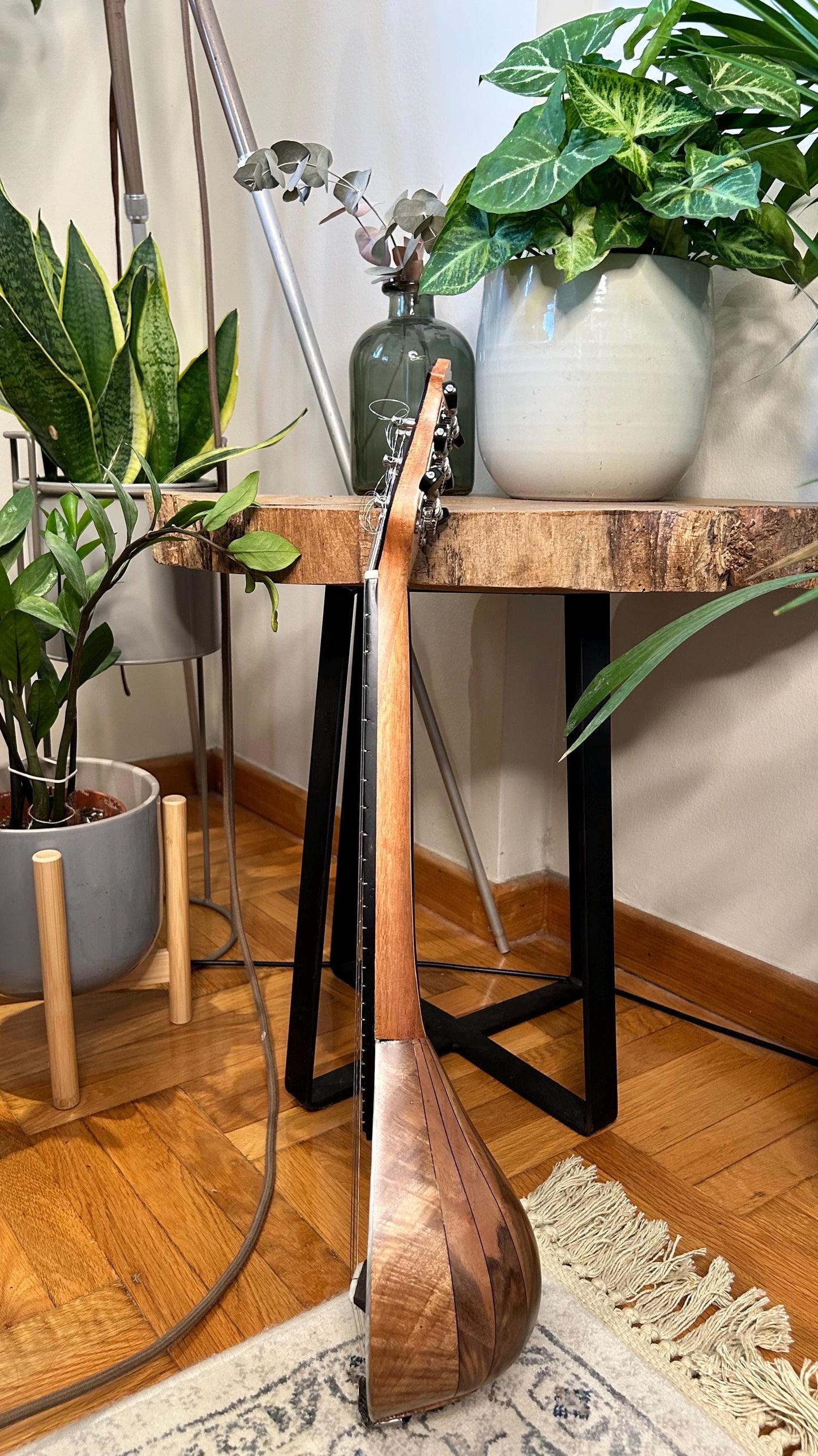 Professional Baglamas ~ [Handmade Custom Professional Baglamas] Greek traditional Music Instrument ~ 6string Baglamas ~ Rebetiko music ~