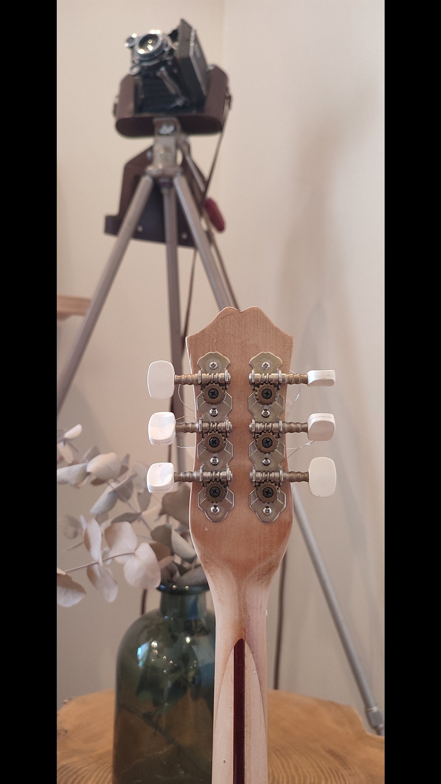 Premium Handmade 6-String Greek Traditional Tzouras for Rebetiko Music Instrument