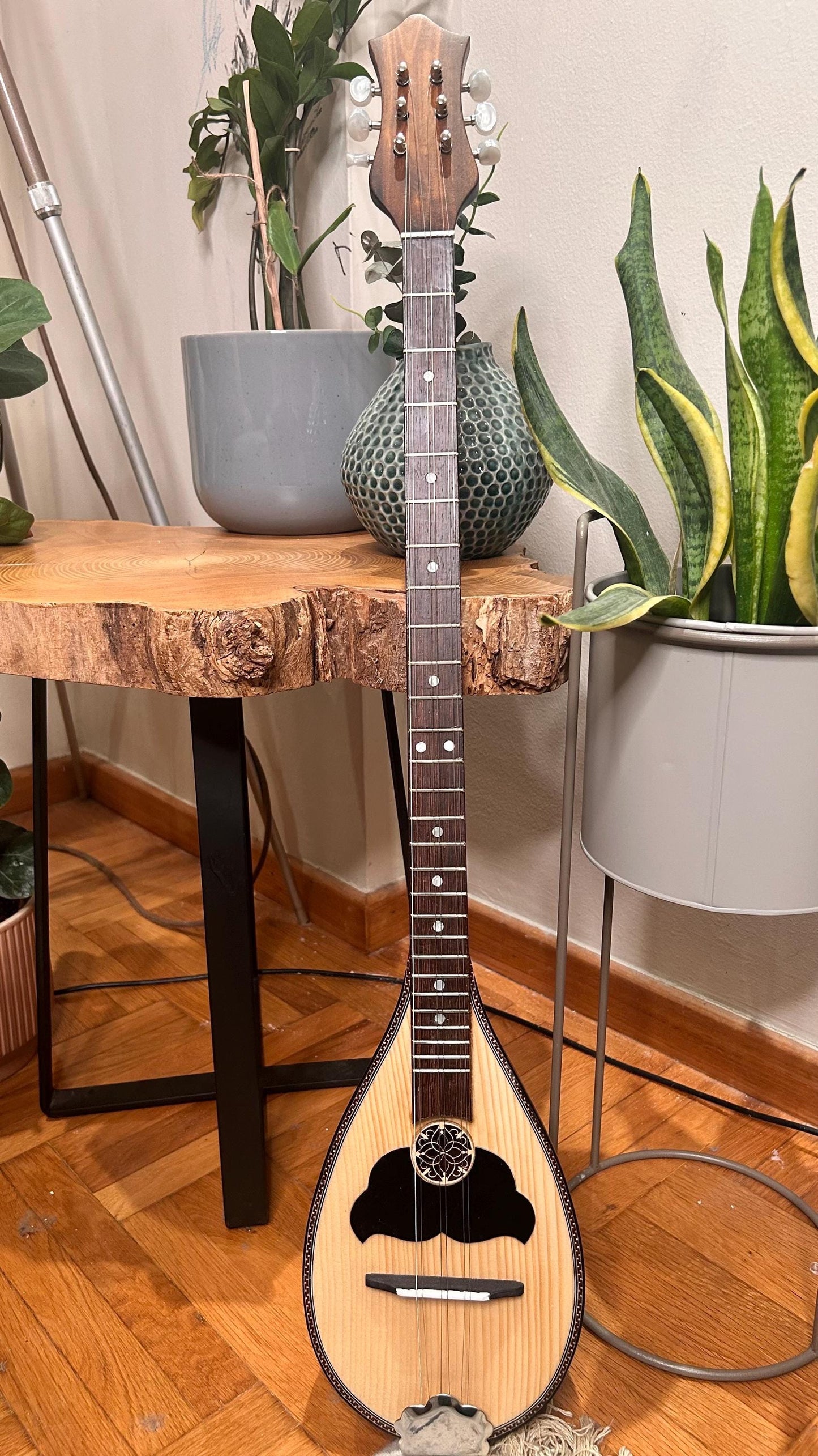 Tzouras ~ Greek traditional Music Instrument [ Handmade Tzouras ] ~ 6string Tzouras ~ Rebetiko music instrument ~