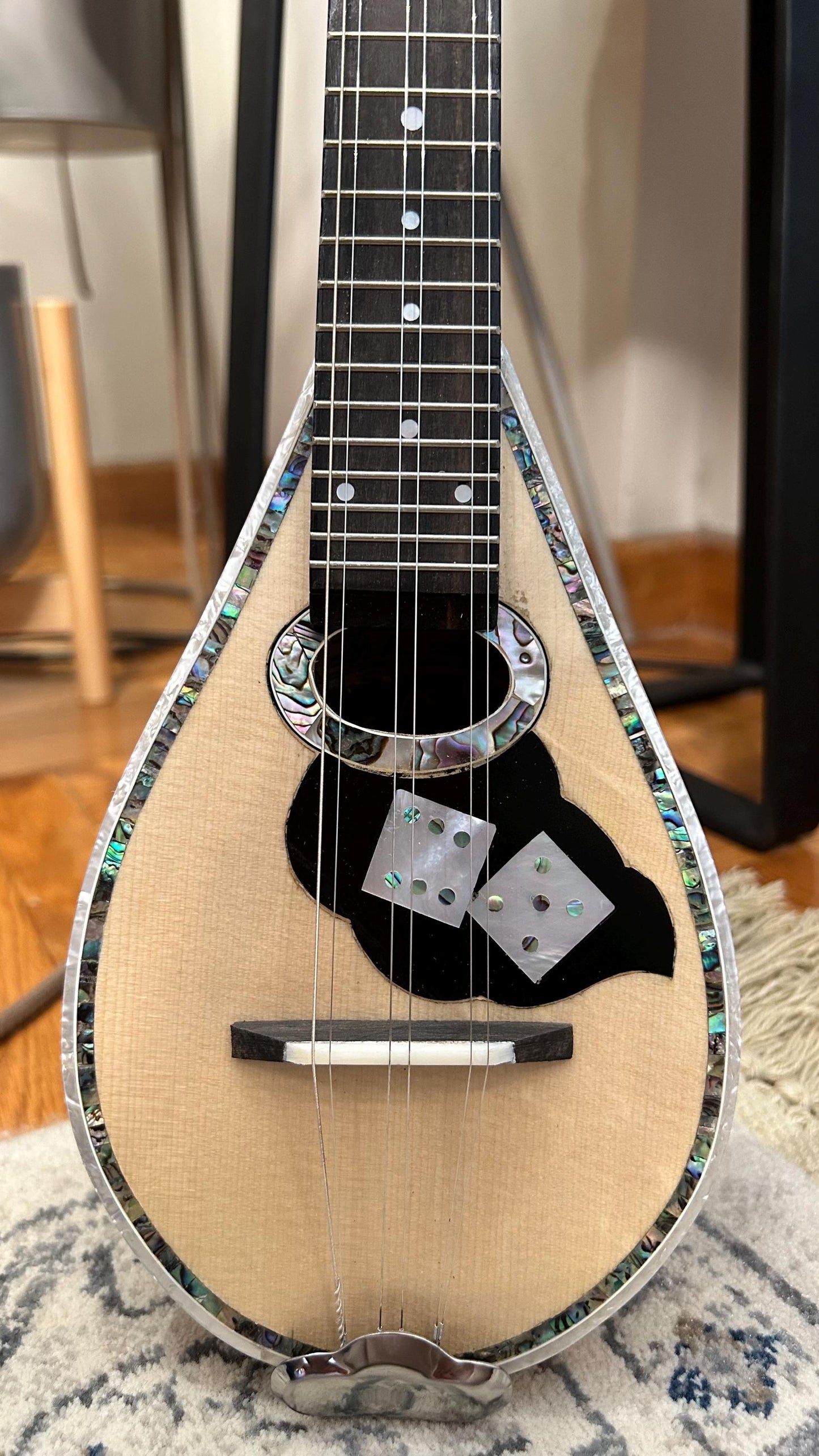 Professional Baglamas ~ [Handmade Custom Professional Baglamas] Greek traditional Music Instrument ~ 6string Baglamas ~ Rebetiko music ~