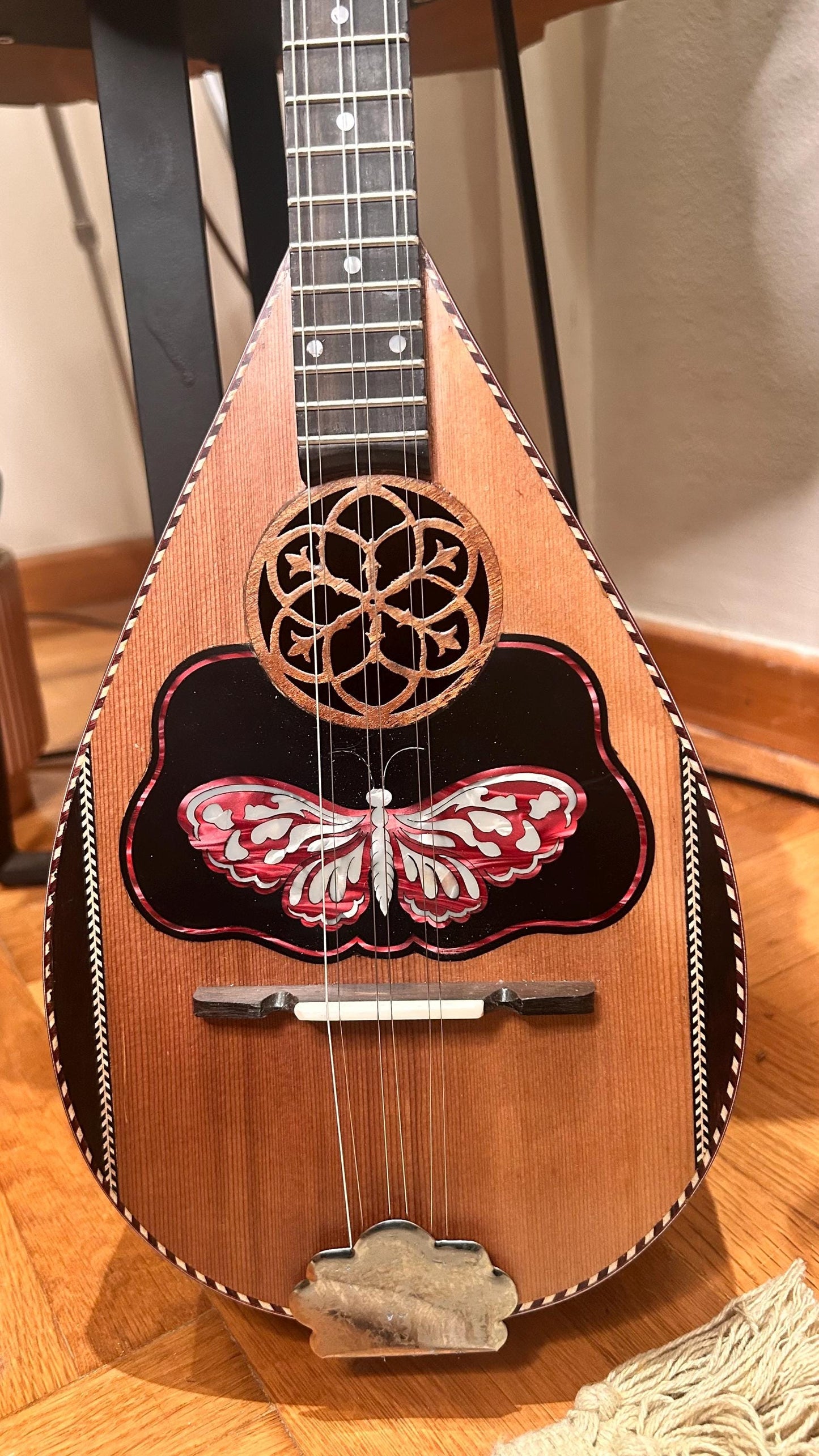 Professional Custom Tzouras ~ Greek traditional 6string Tzouras [ Handmade Tzouras ] ~ Rebetiko music instrument ~