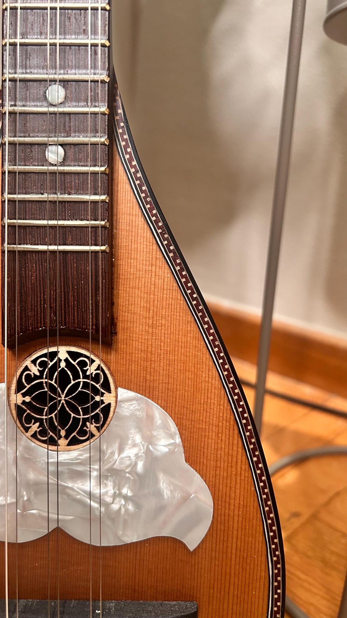 Tzouras ~ Greek traditional Music Instrument [ Handmade Tzouras ] ~ 6string Tzouras ~ Rebetiko music instrument ~
