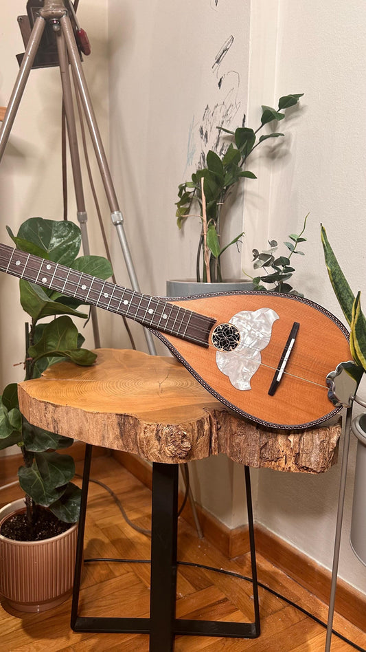 Tzouras ~ Greek traditional Music Instrument [ Handmade Tzouras ] ~ 6string Tzouras ~ Rebetiko music instrument ~