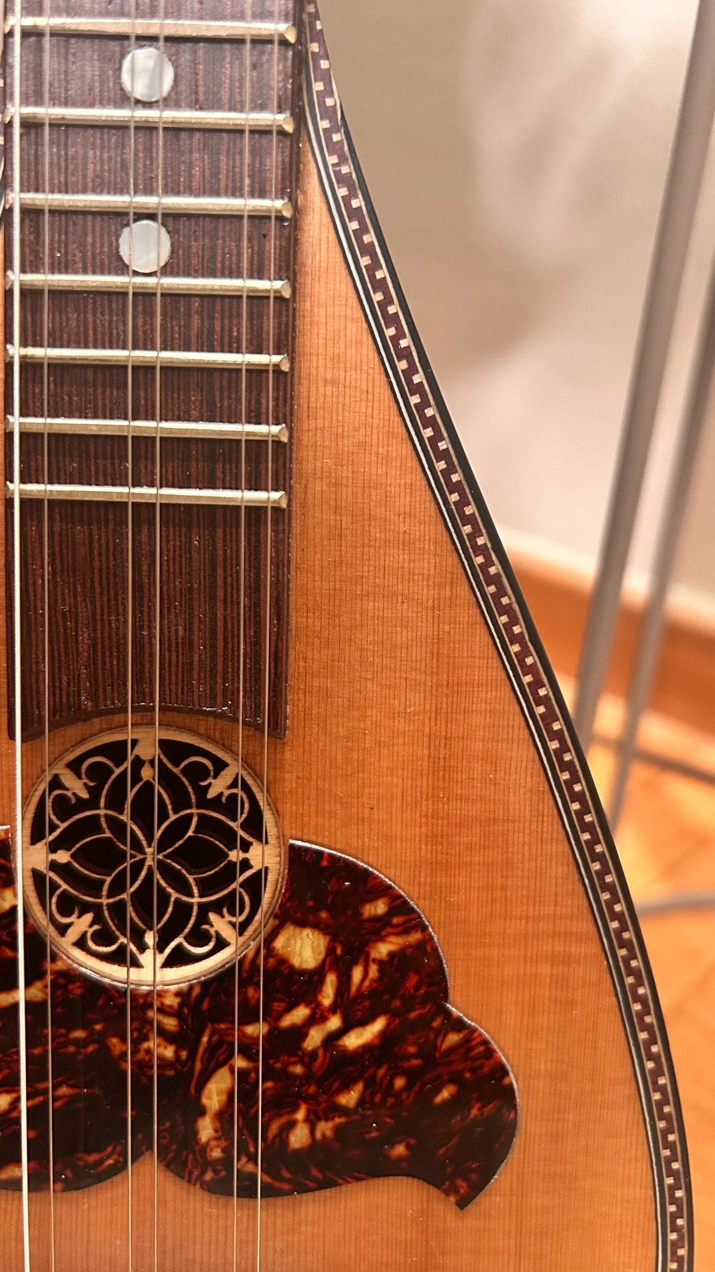 Tzouras ~ Greek traditional Music Instrument [ Handmade Tzouras ] ~ 6string Tzouras ~ Rebetiko music instrument ~