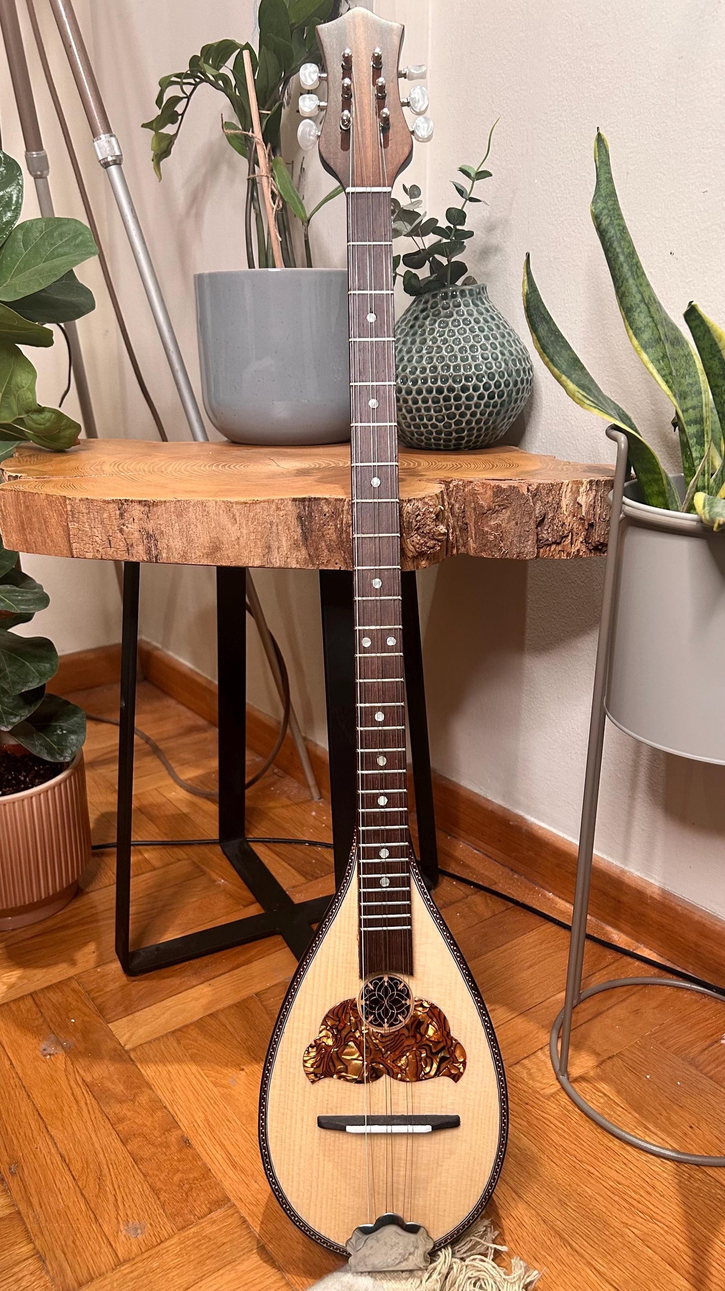 Tzouras ~ Greek traditional Music Instrument [ Handmade Tzouras ] ~ 6string Tzouras ~ Rebetiko music instrument ~